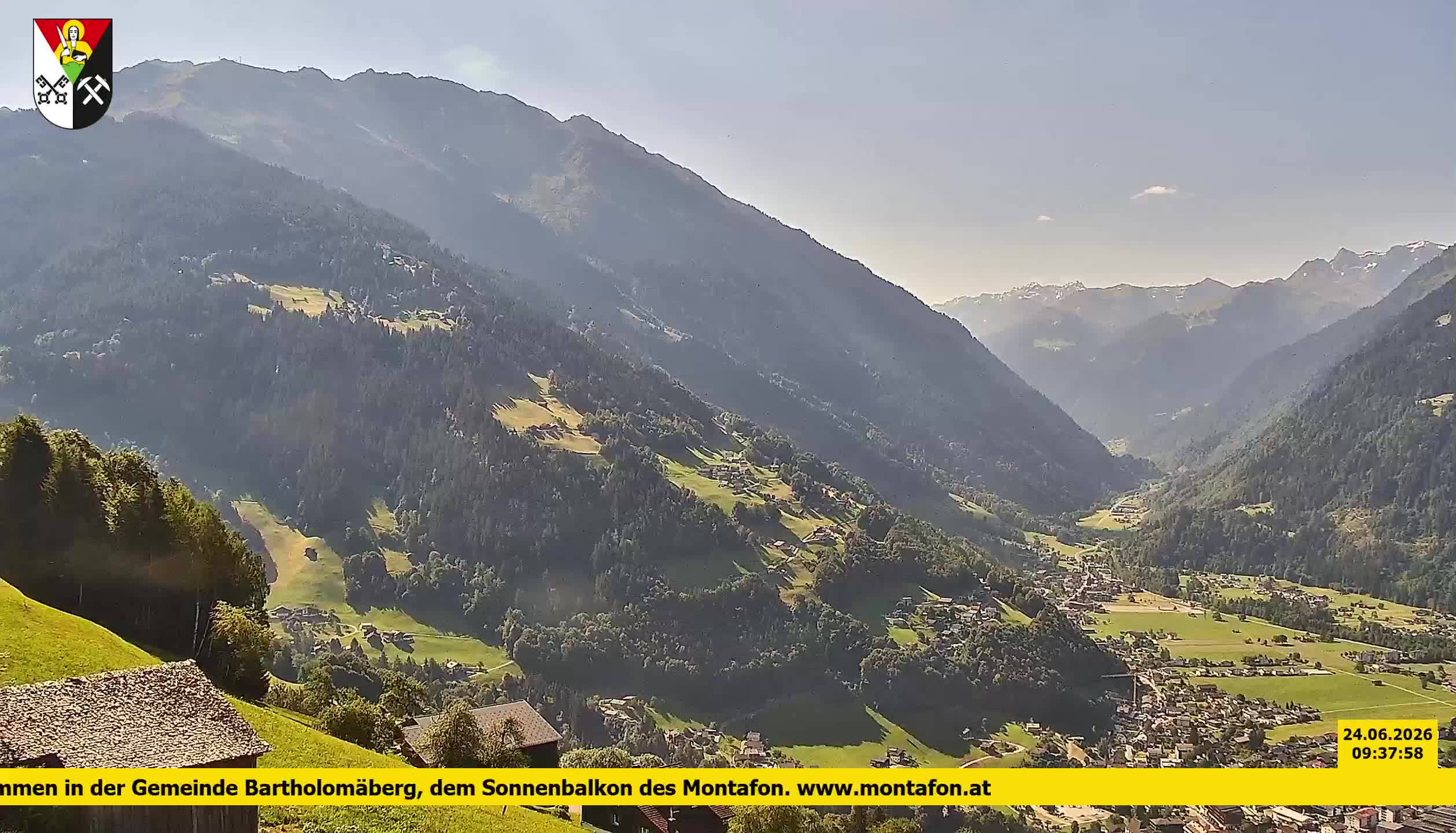 Bartholomäberg | Blick auf Schruns