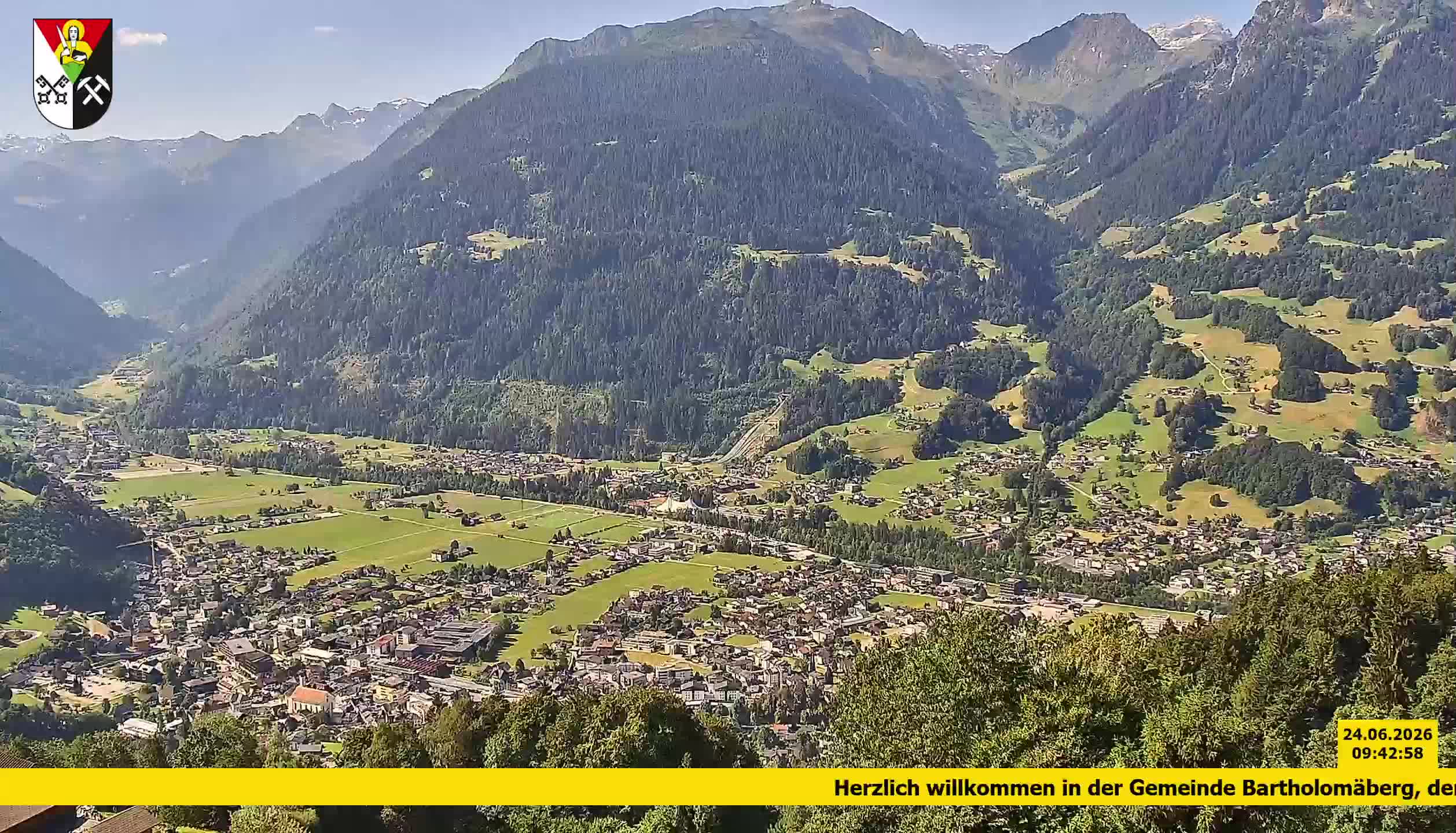 Bartholomäberg | Blick auf Schruns