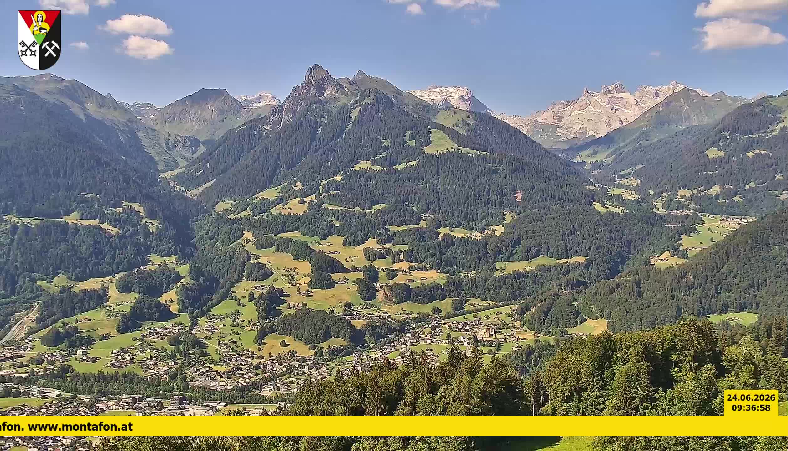 Bartholomäberg | Blick auf Schruns