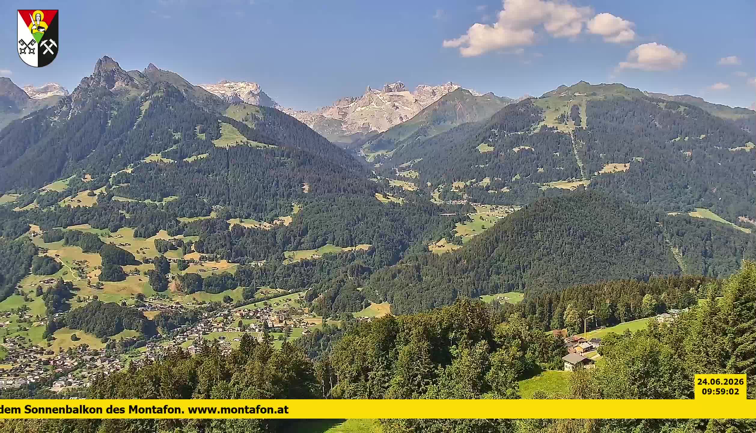 Bartholomäberg | Blick auf Schruns
