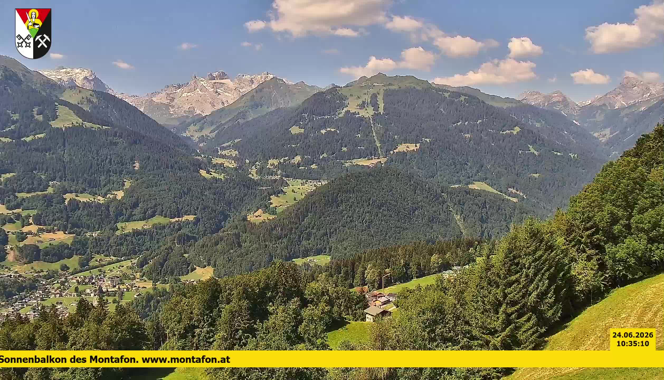 Bartholomäberg | Blick auf Schruns