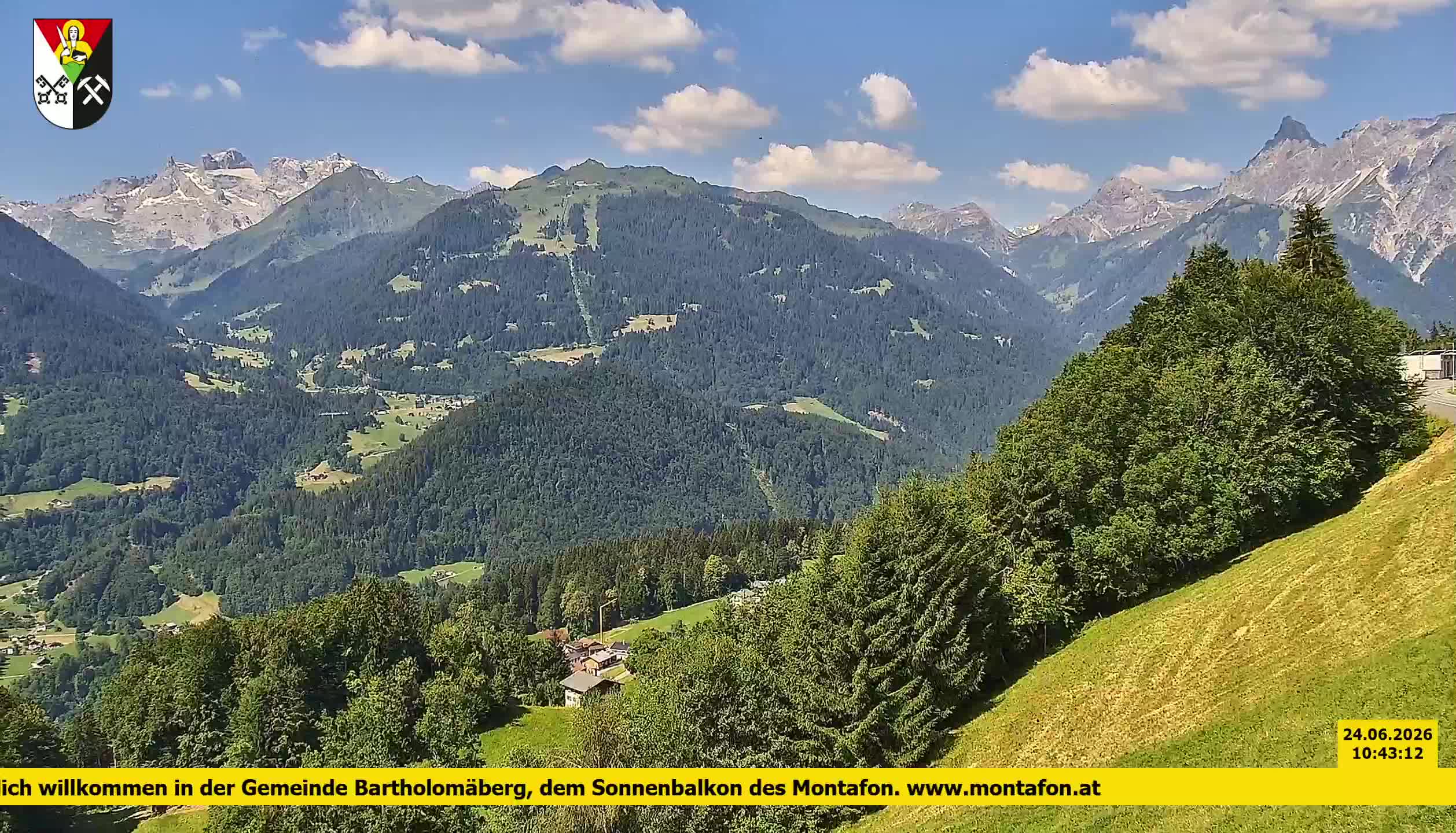 Bartholomäberg | Blick auf Schruns