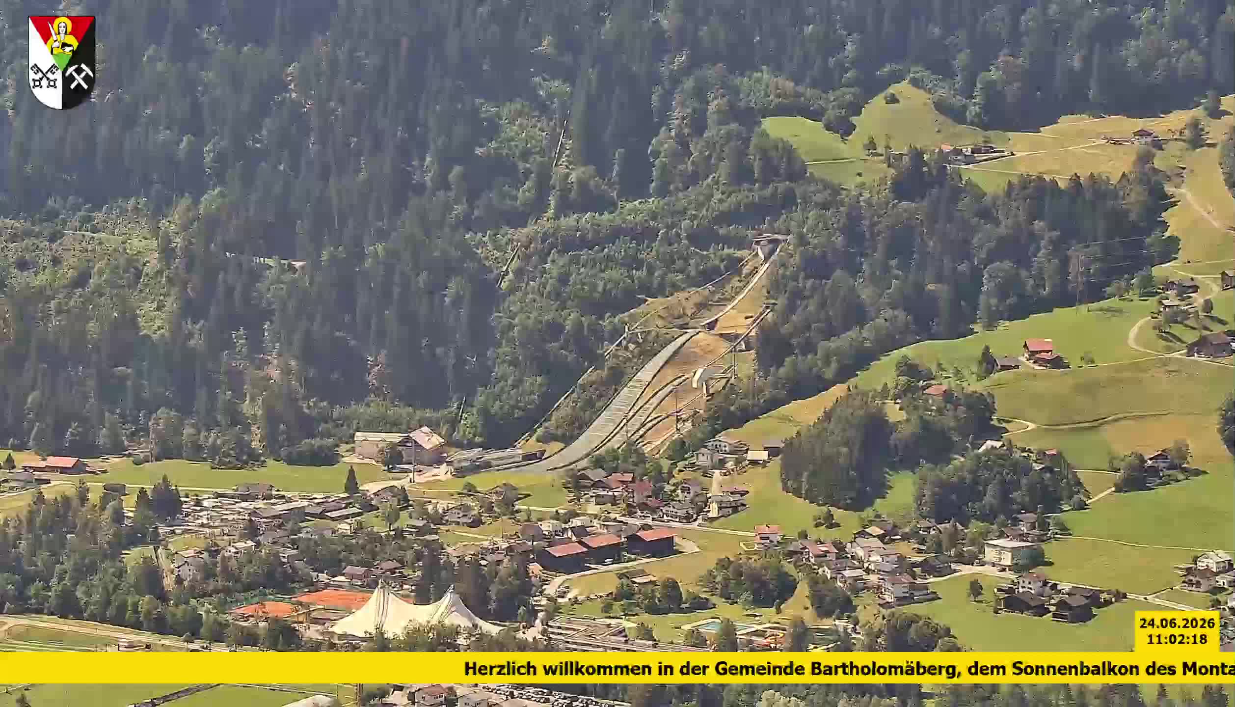 Bartholomäberg | Blick auf Schruns