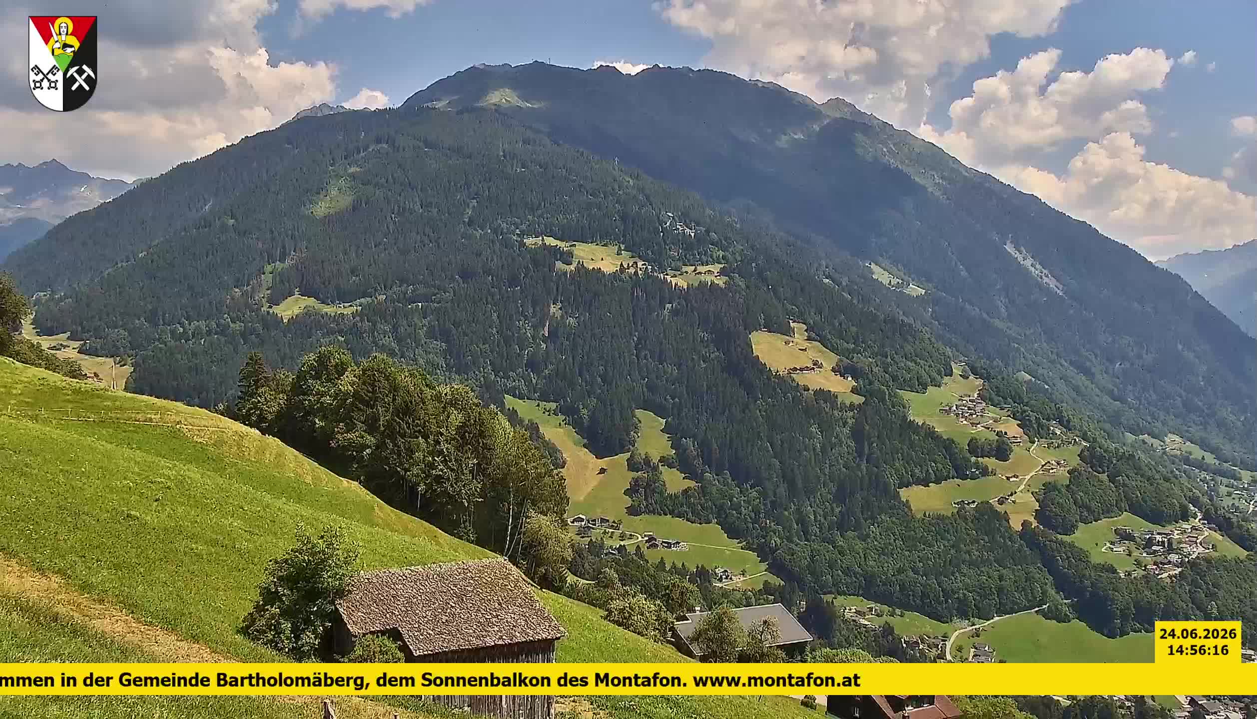 Bartholomäberg | Blick auf Schruns