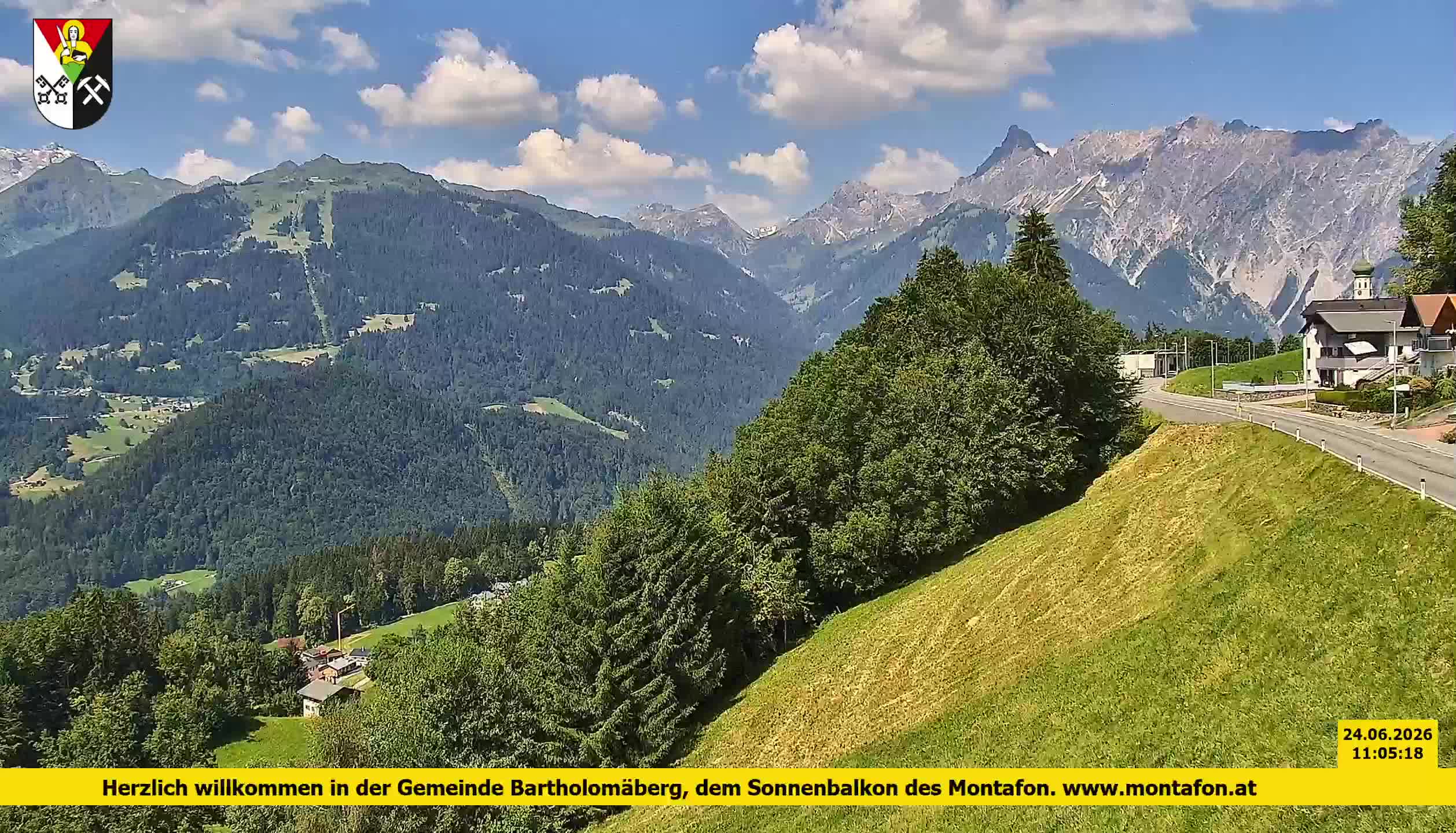 Bartholomäberg | Blick auf Schruns