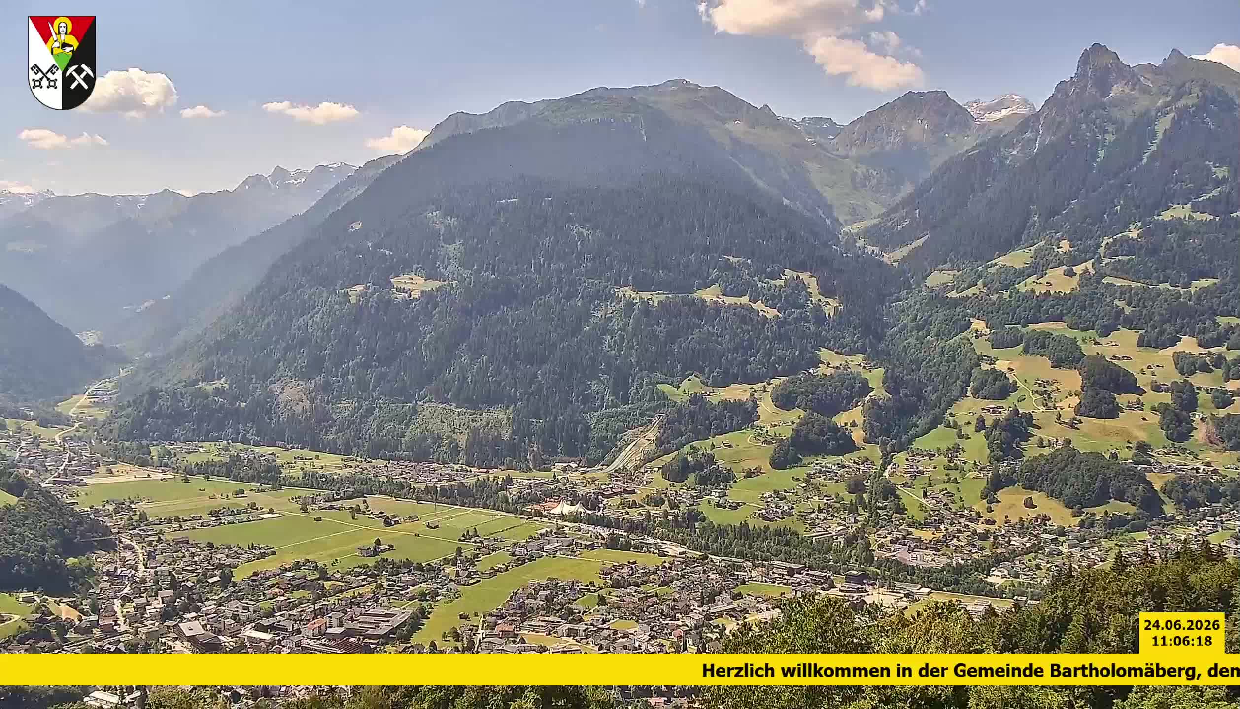 Bartholomäberg | Blick auf Schruns