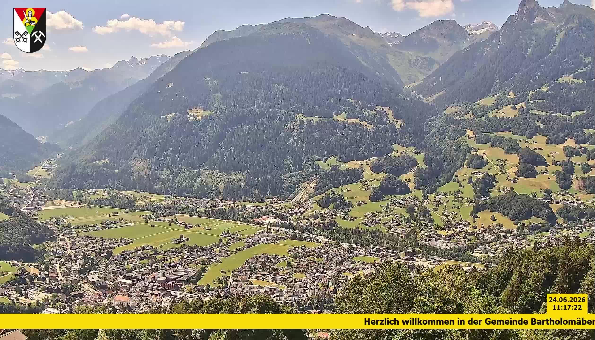 Bartholomäberg | Blick auf Schruns