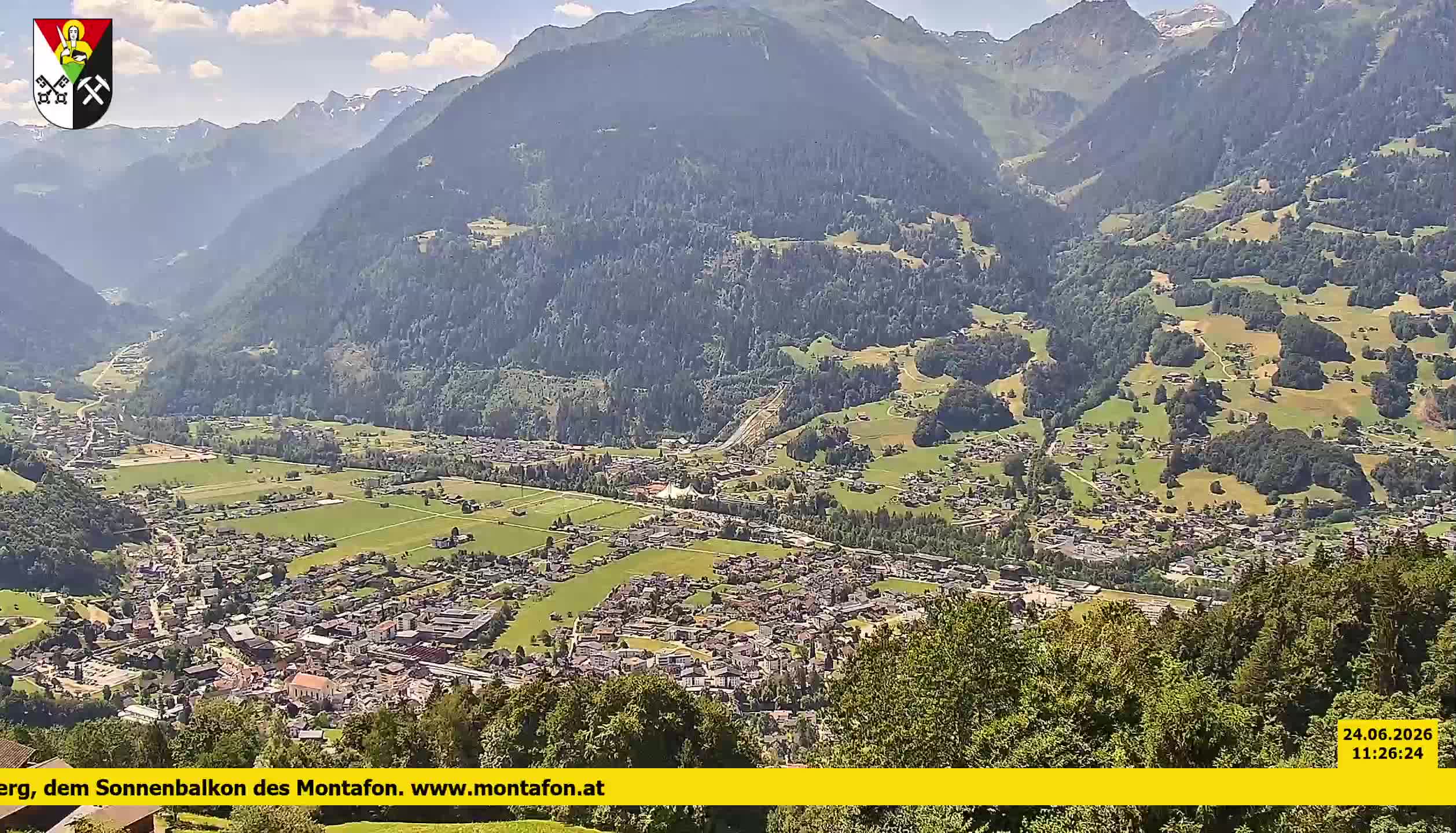 Bartholomäberg | Blick auf Schruns
