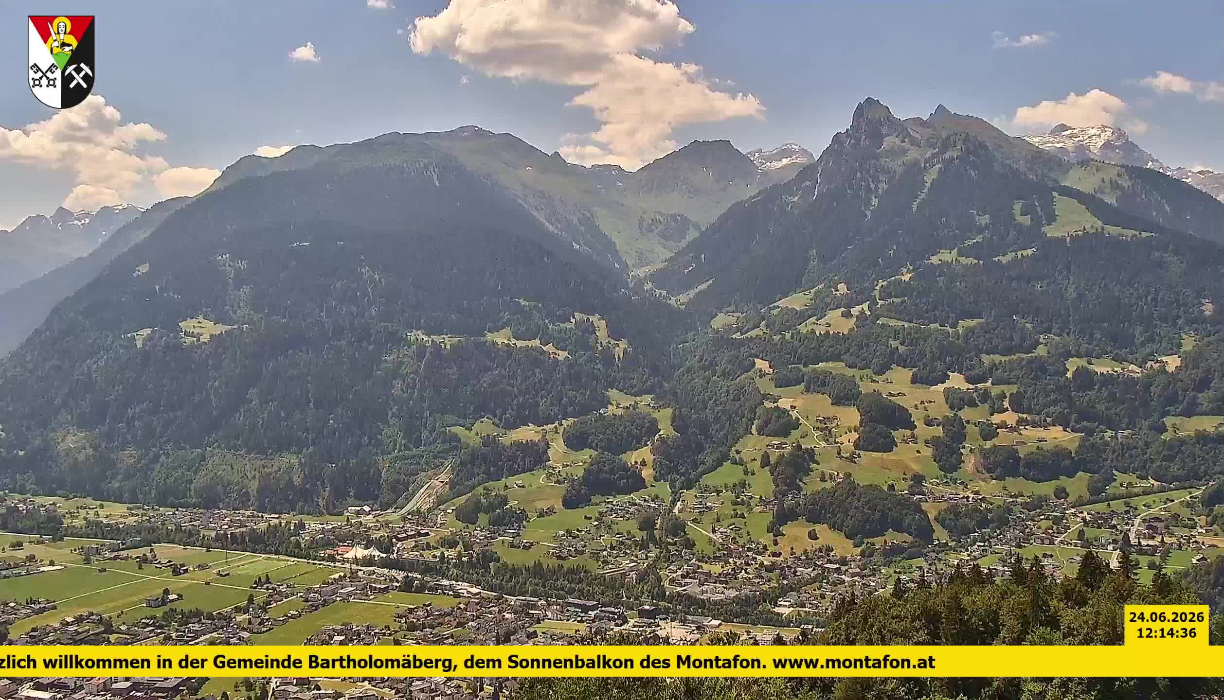 Bartholomäberg | Blick auf Schruns