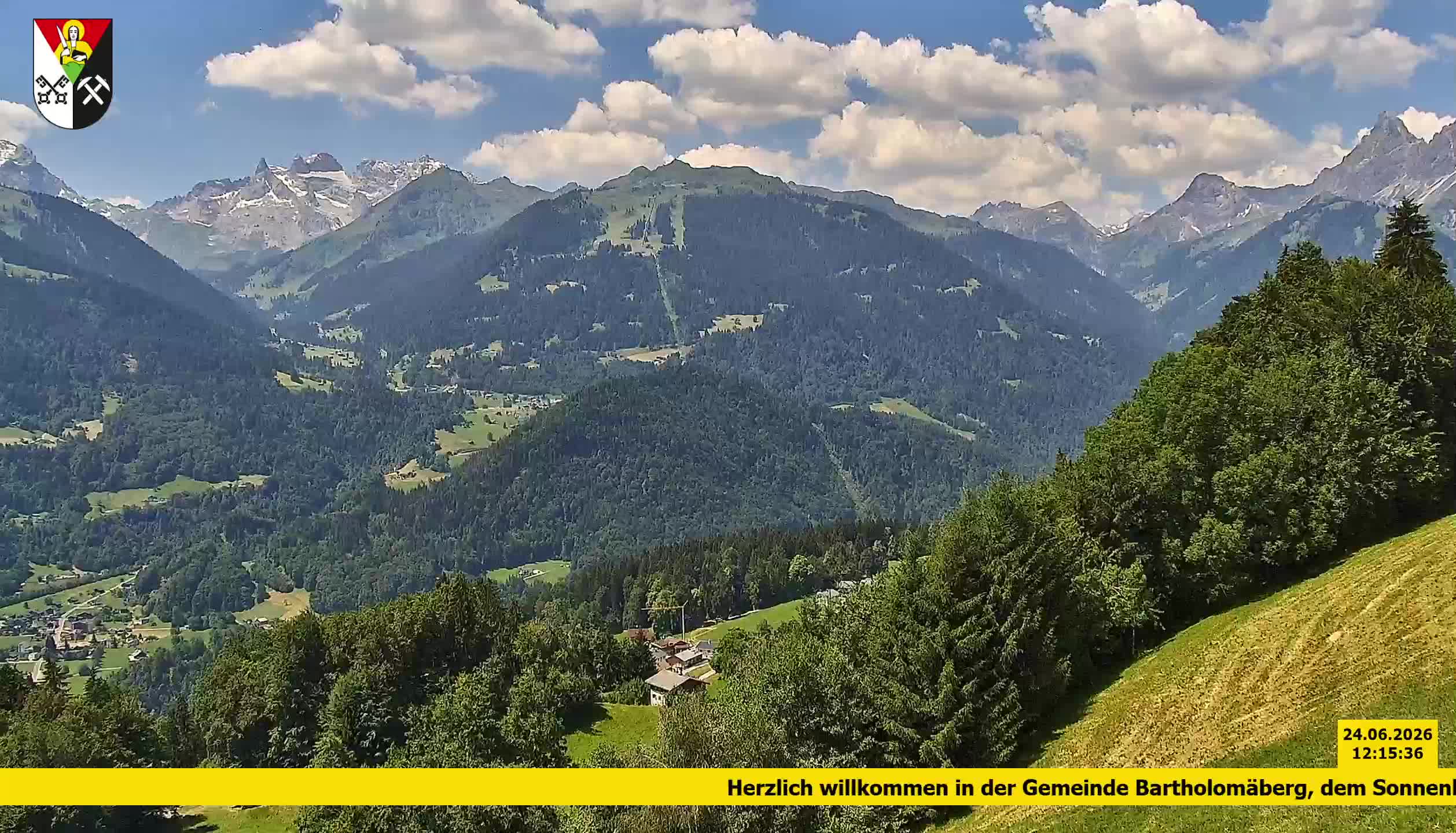 Bartholomäberg | Blick auf Schruns