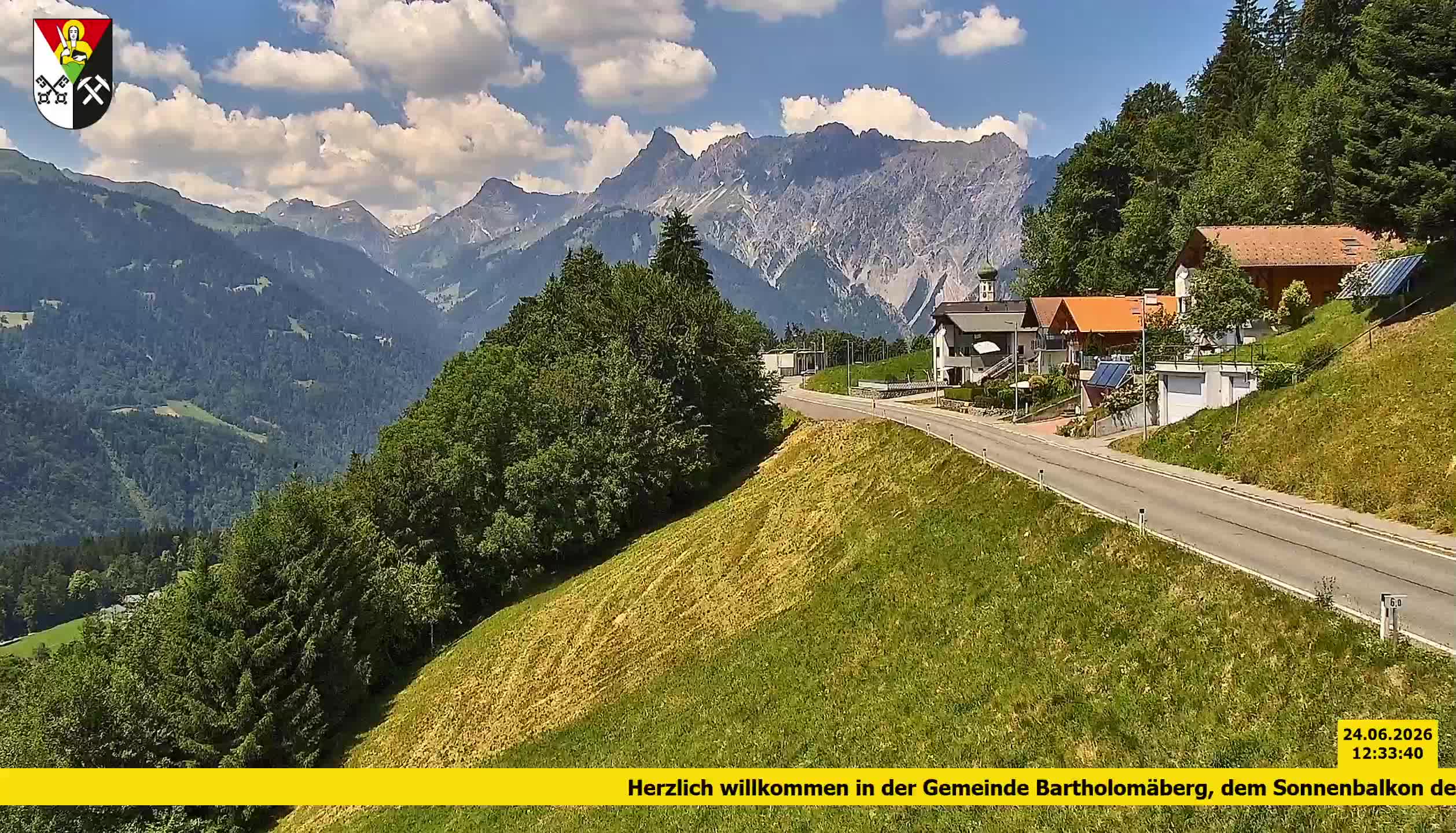 Bartholomäberg | Blick auf Schruns