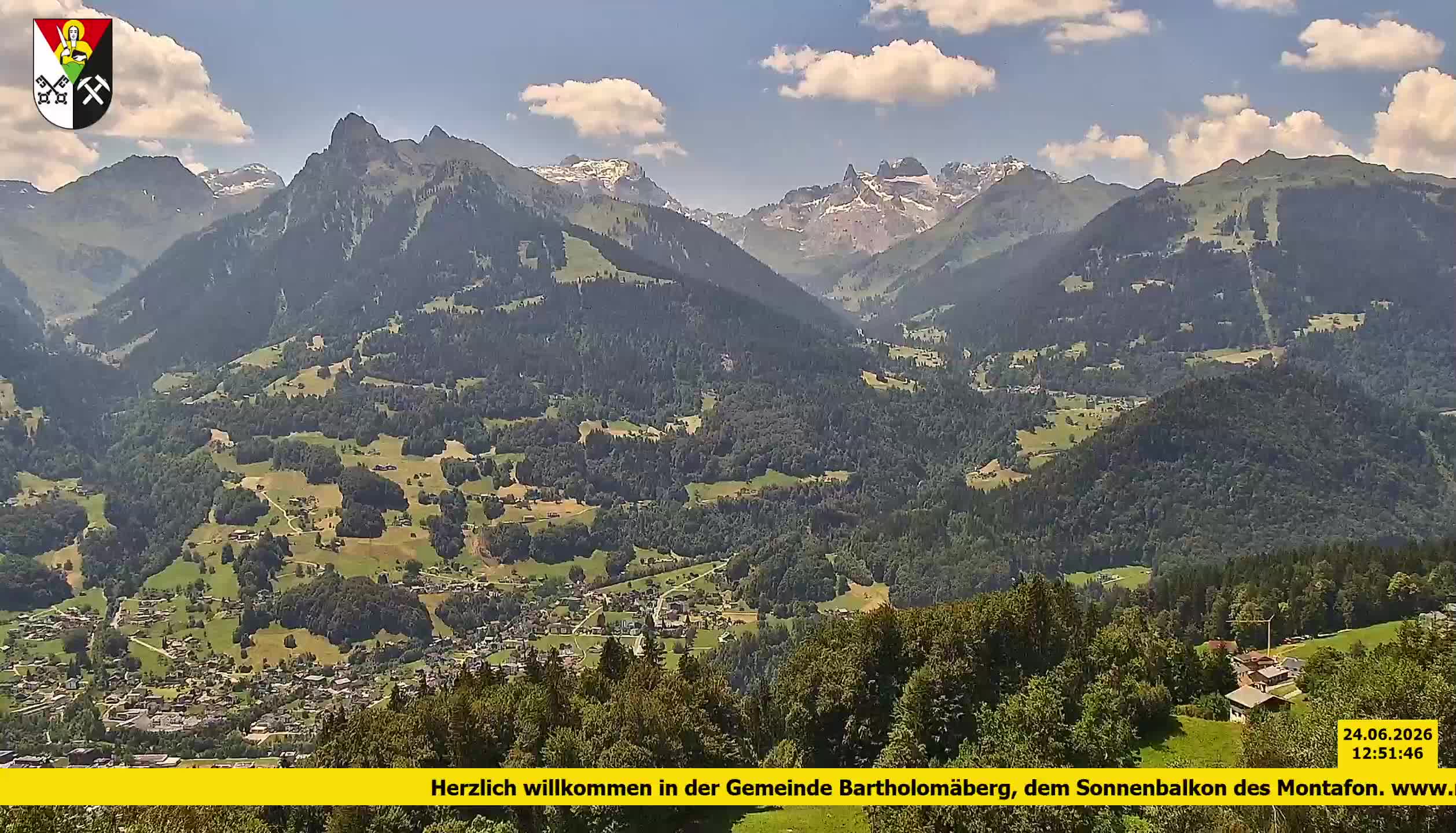 Bartholomäberg | Blick auf Schruns