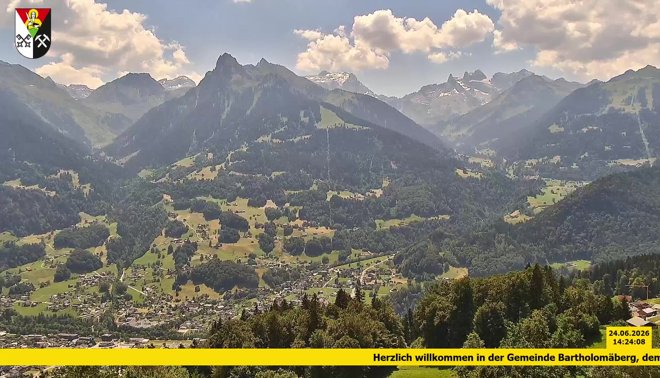 Bartholomäberg | Blick auf Schruns
