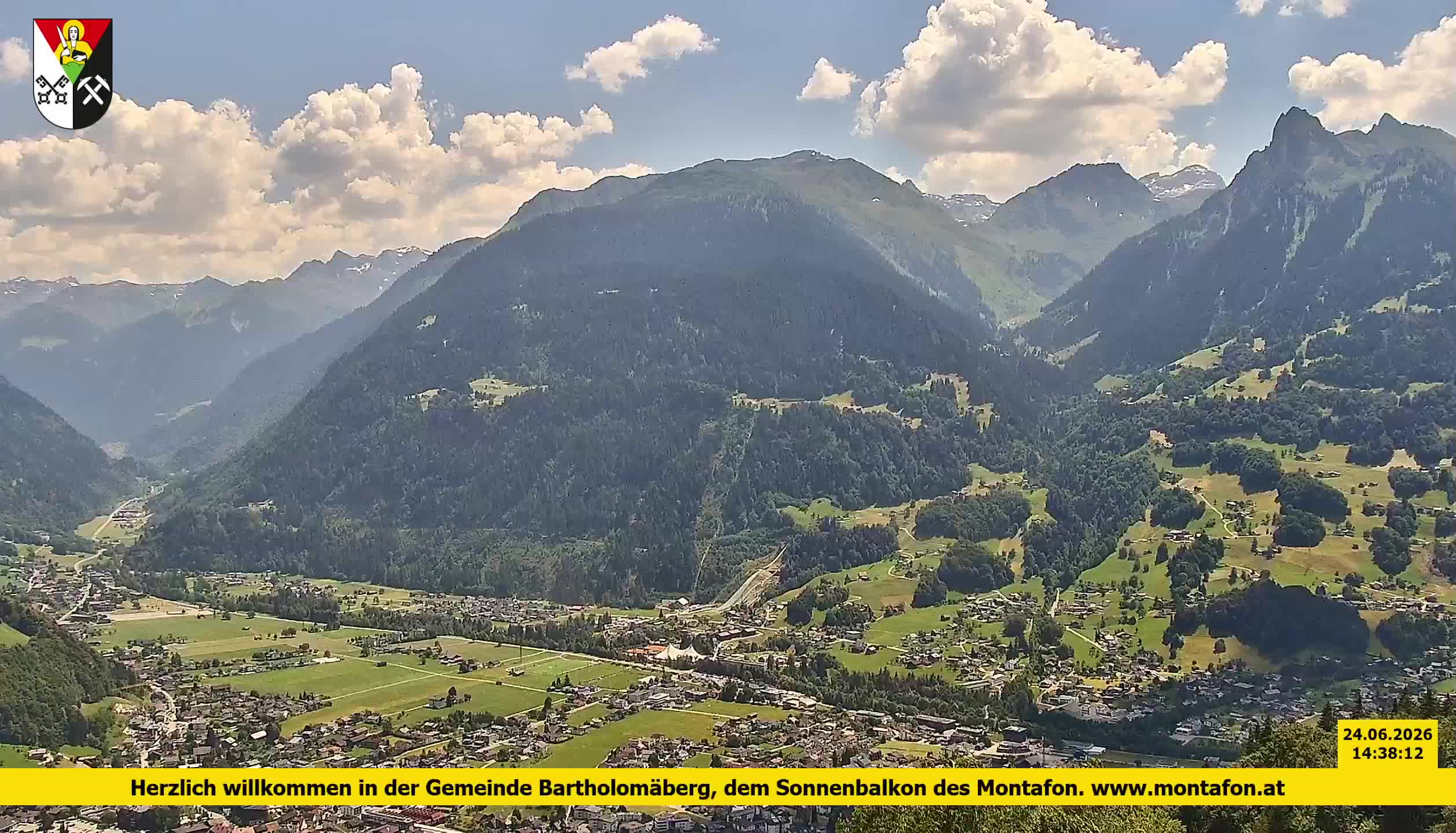 Bartholomäberg | Blick auf Schruns