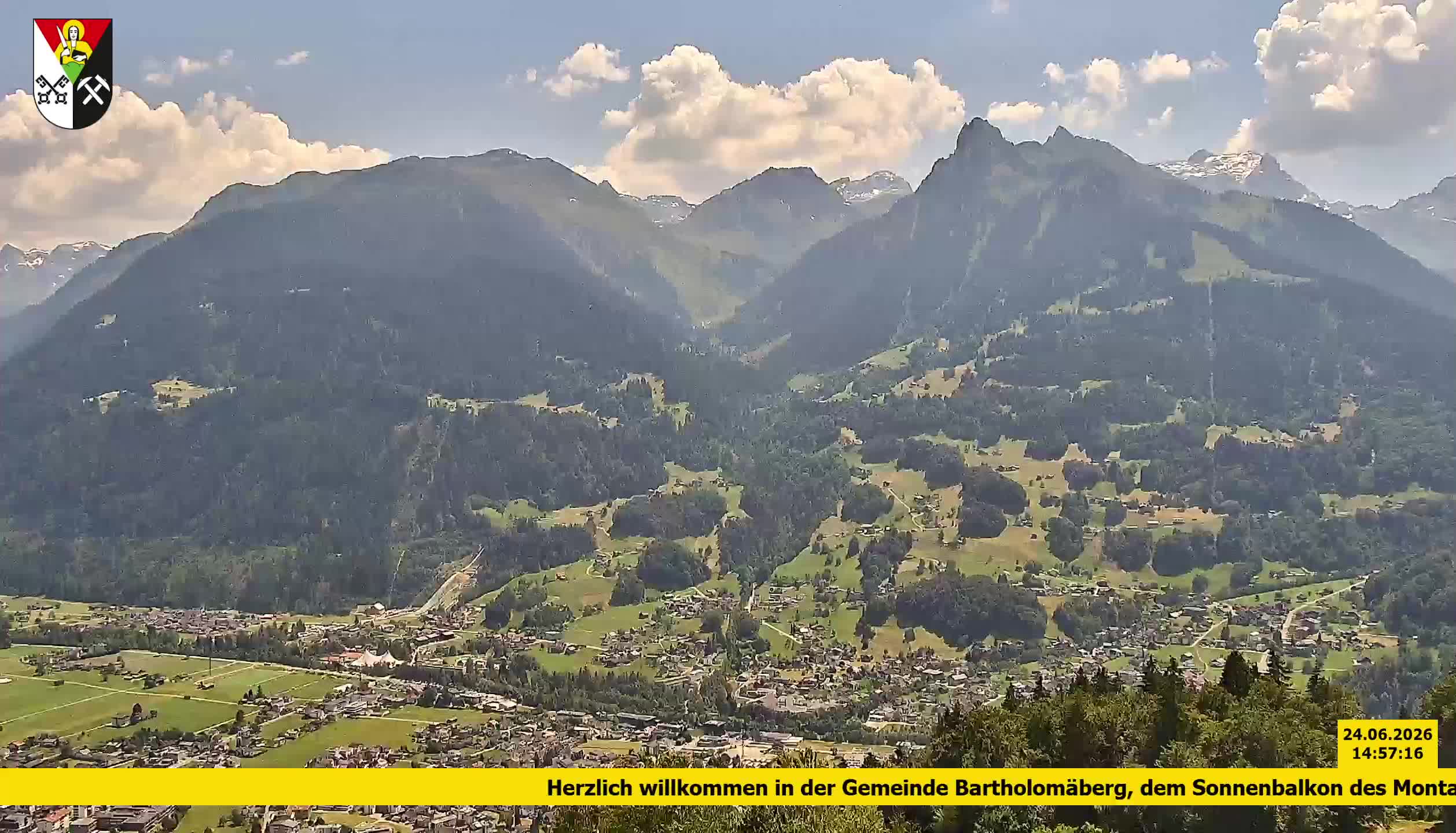 Bartholomäberg | Blick auf Schruns