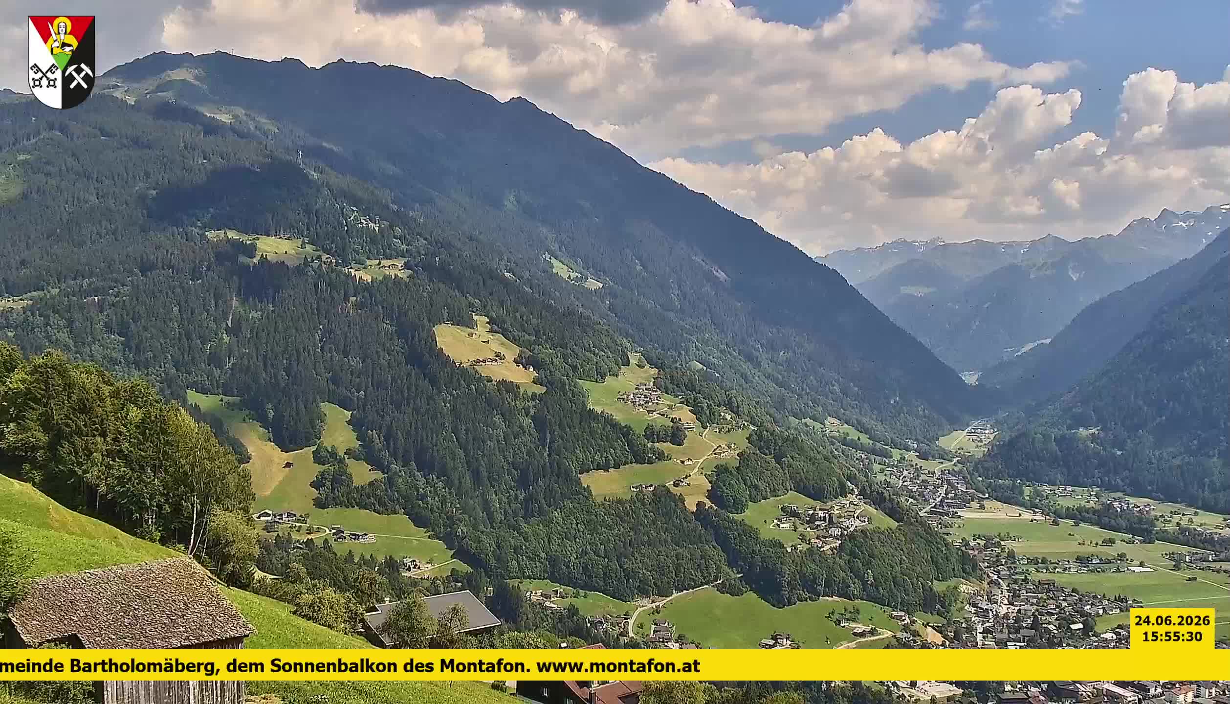 Bartholomäberg | Blick auf Schruns