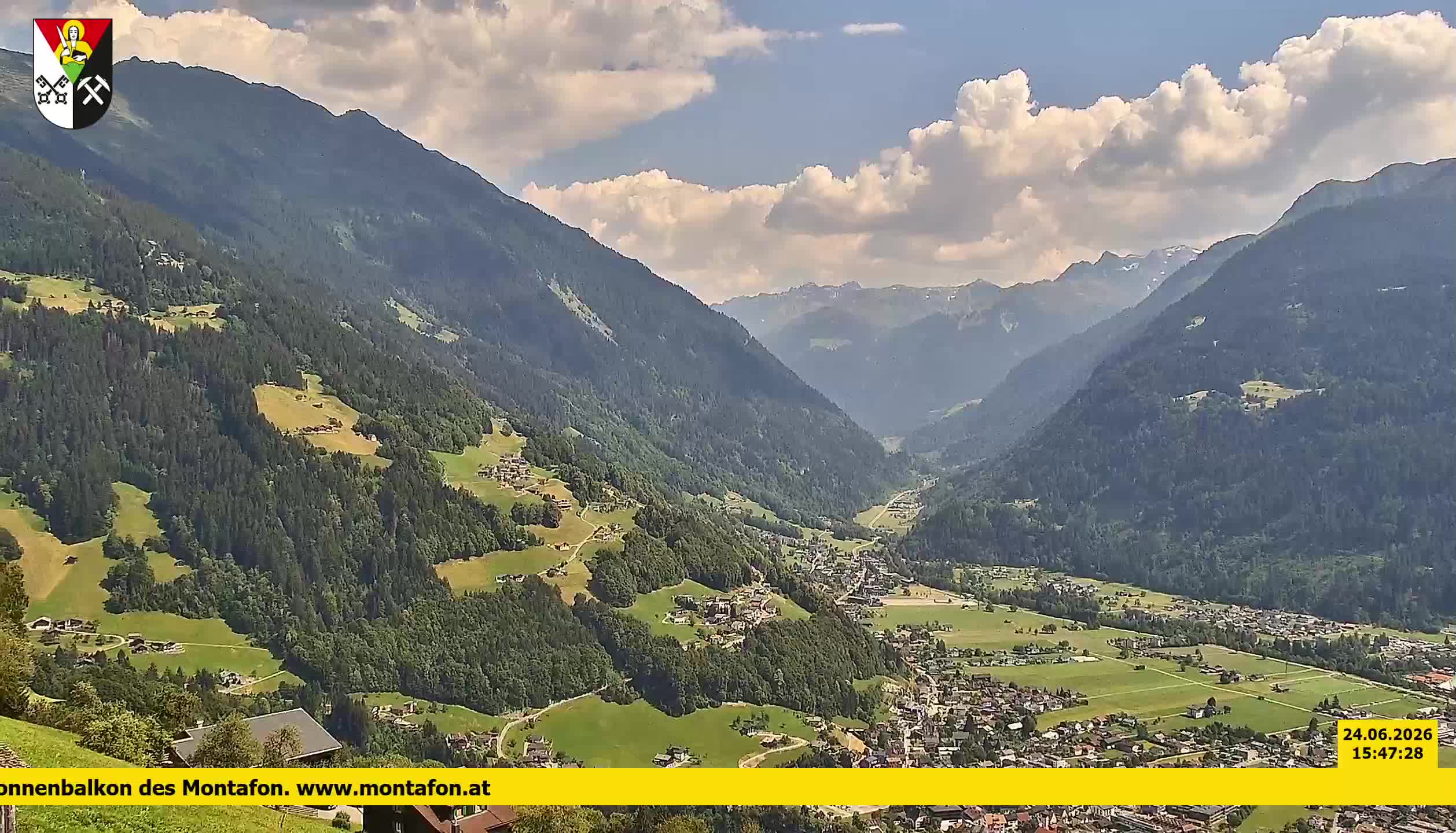Bartholomäberg | Blick auf Schruns