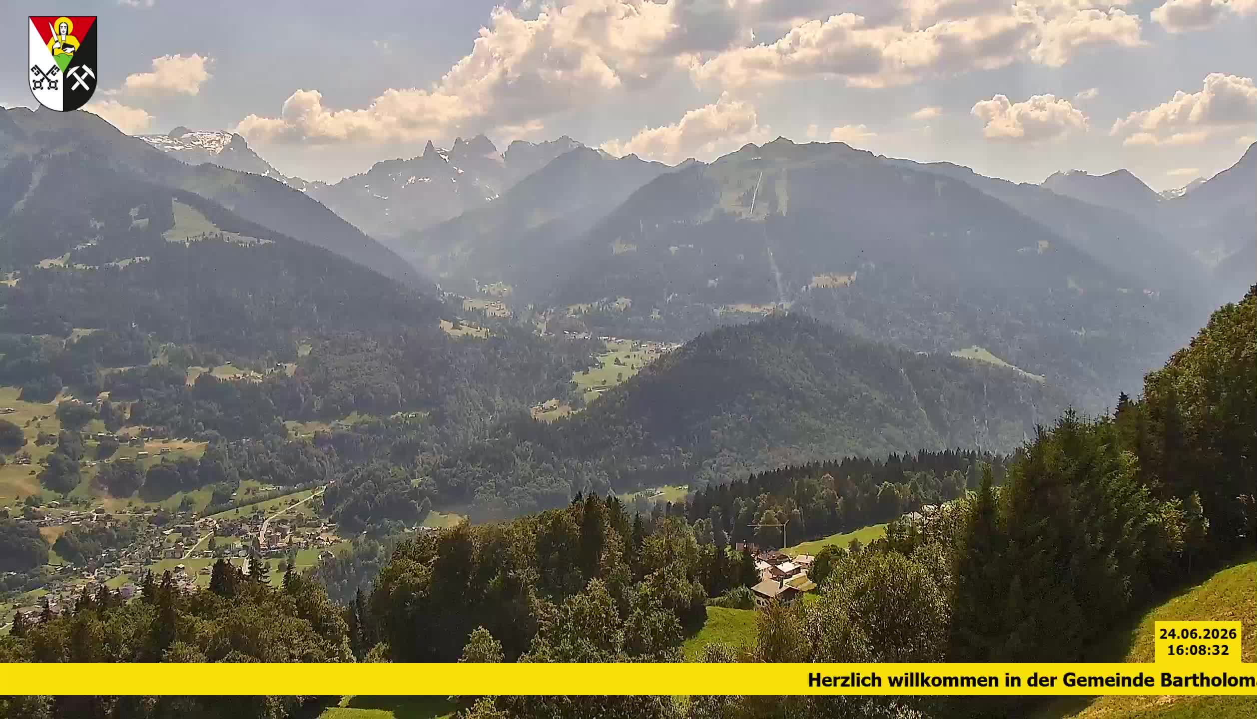 Bartholomäberg | Blick auf Schruns