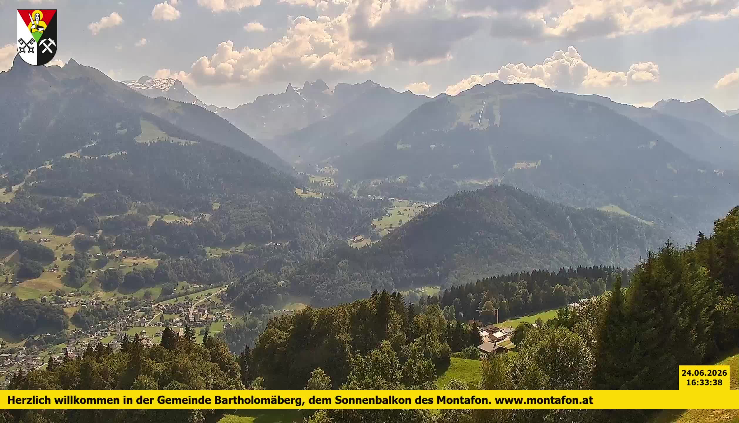 Bartholomäberg | Blick auf Schruns