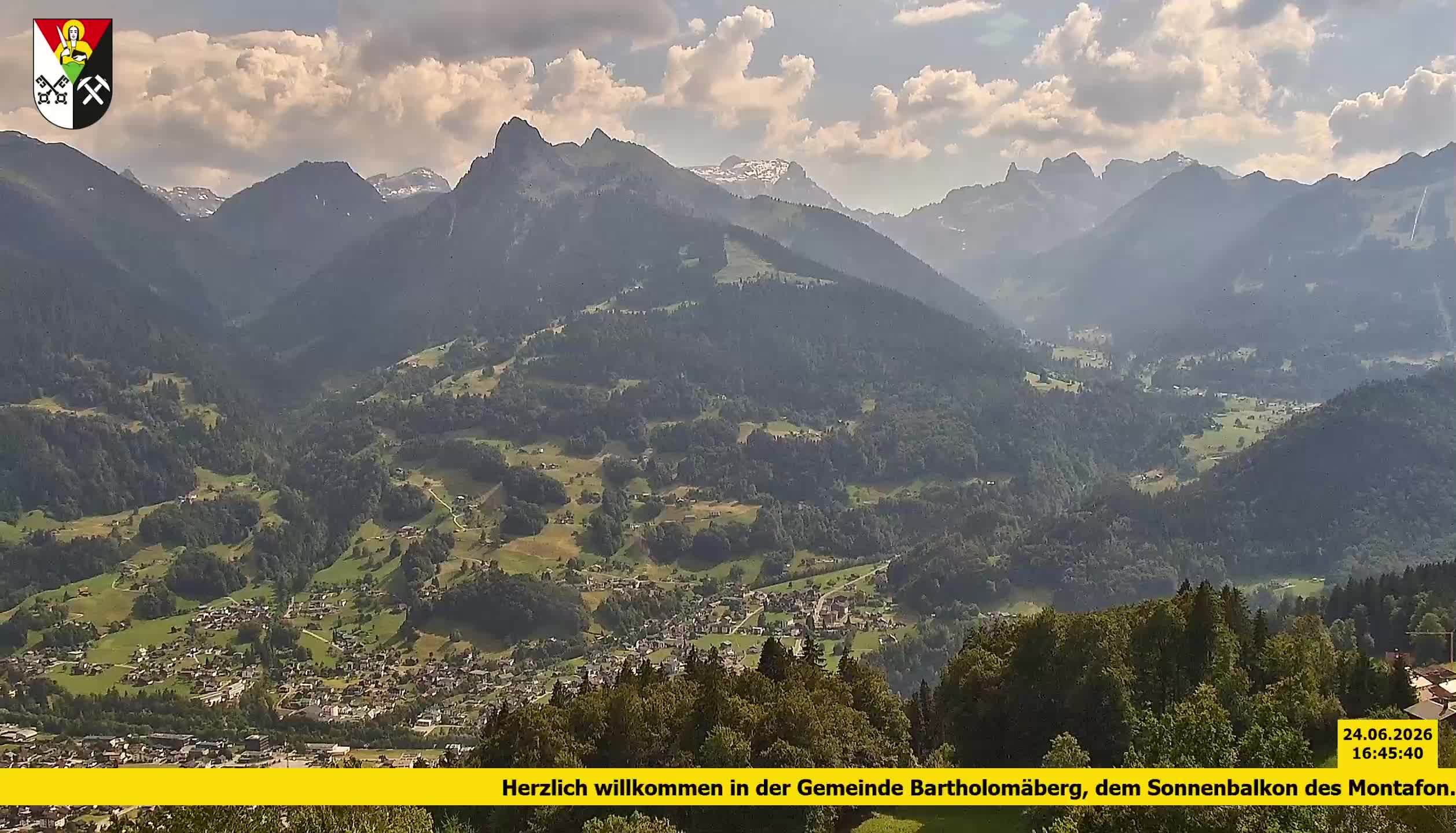 Bartholomäberg | Blick auf Schruns