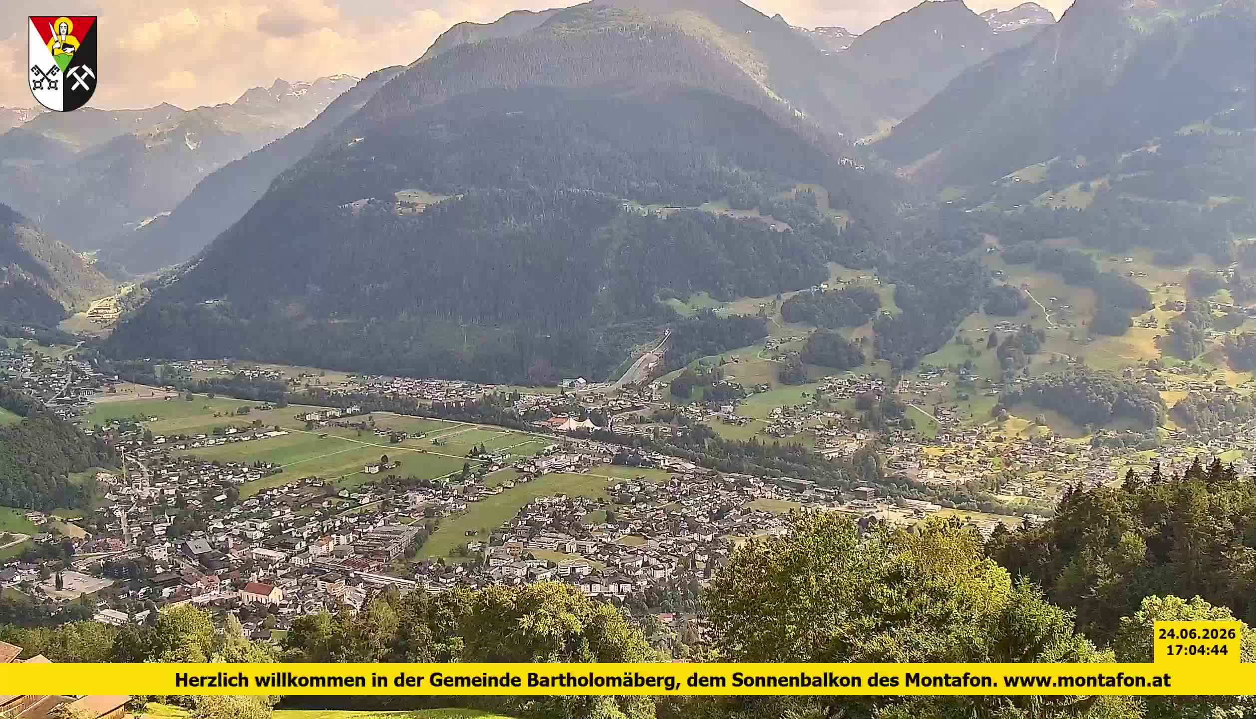 Bartholomäberg | Blick auf Schruns