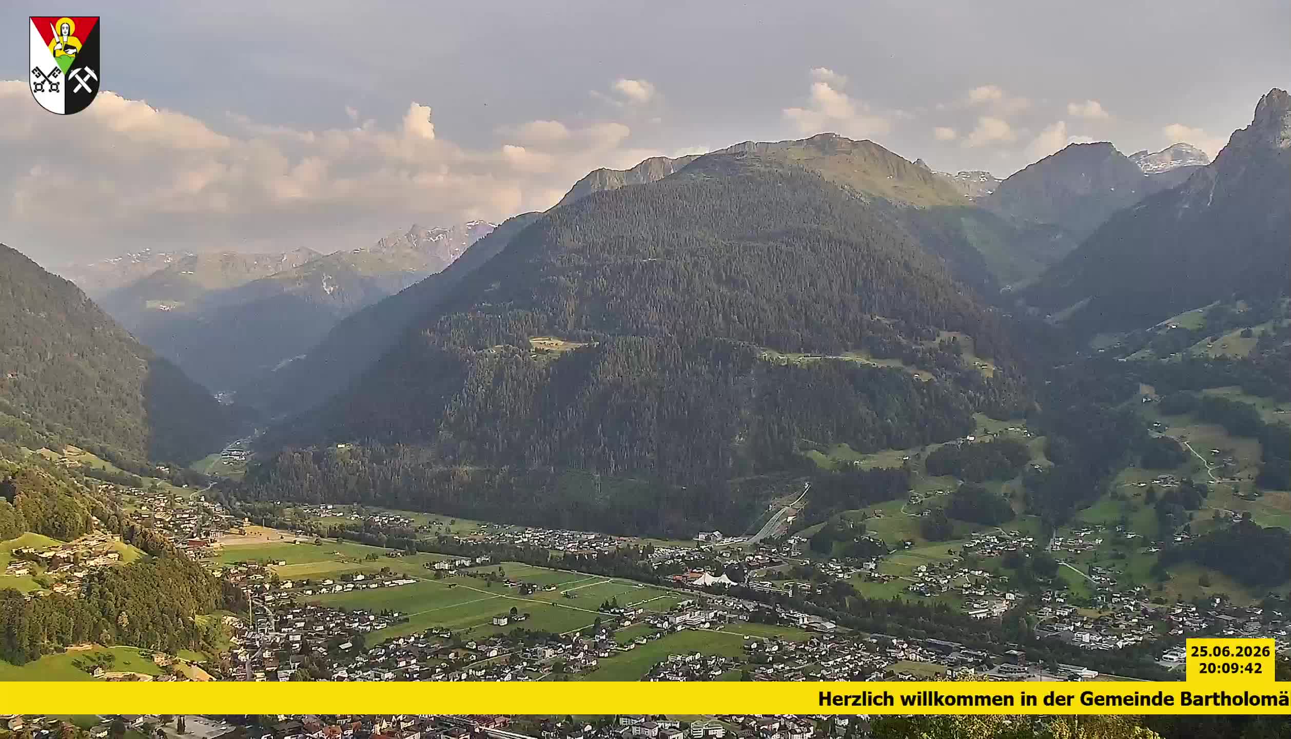 Bartholomäberg | Blick auf Schruns
