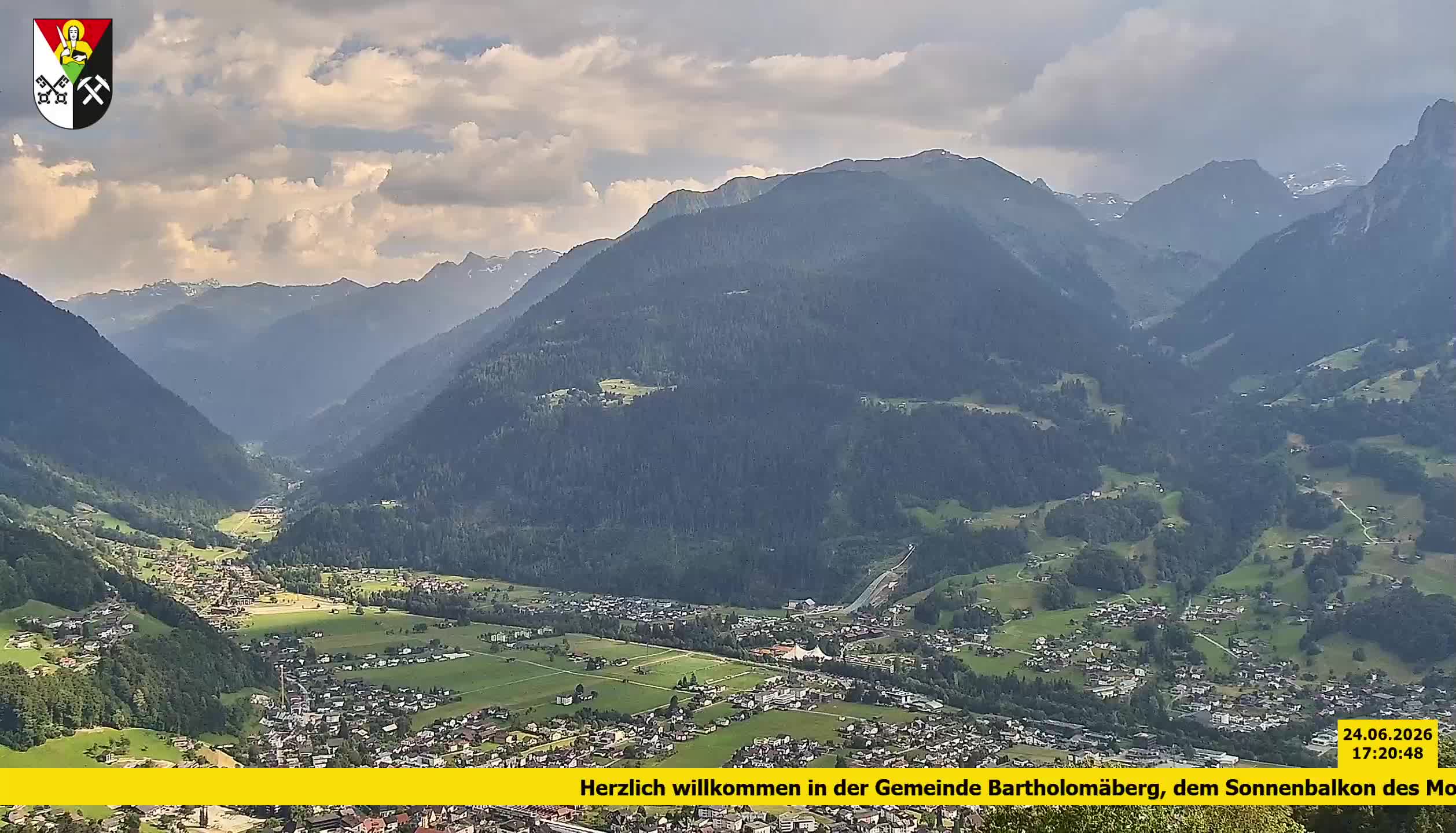 Bartholomäberg | Blick auf Schruns