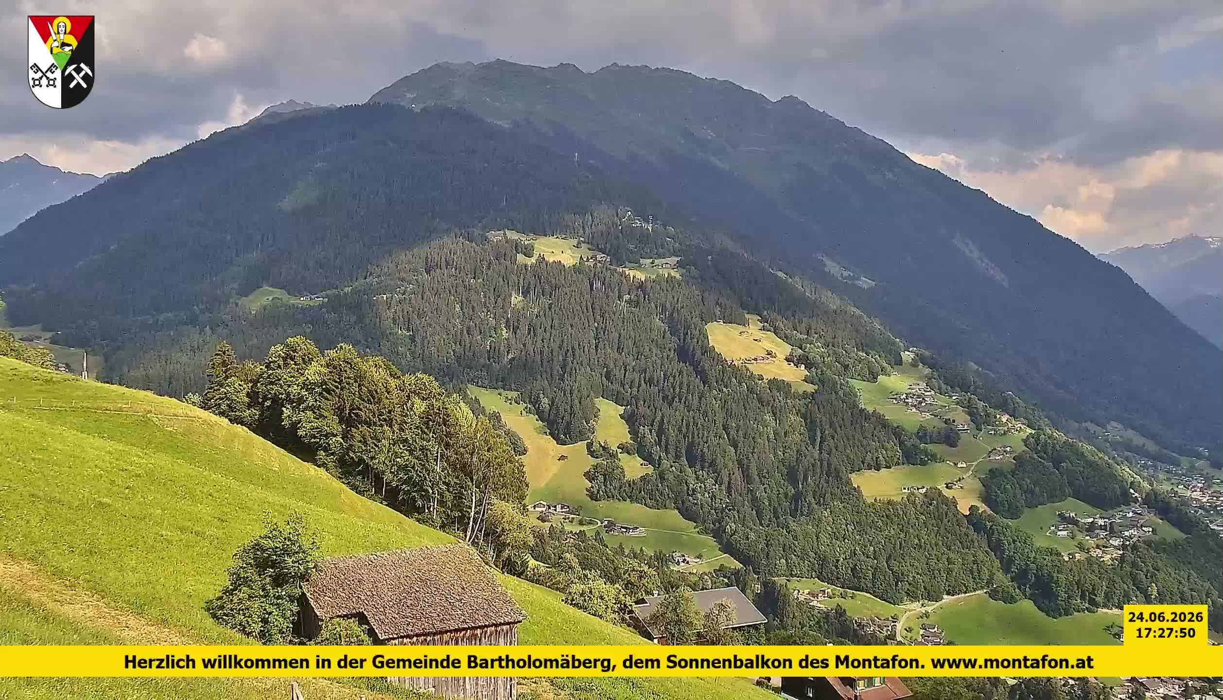 Bartholomäberg | Blick auf Schruns