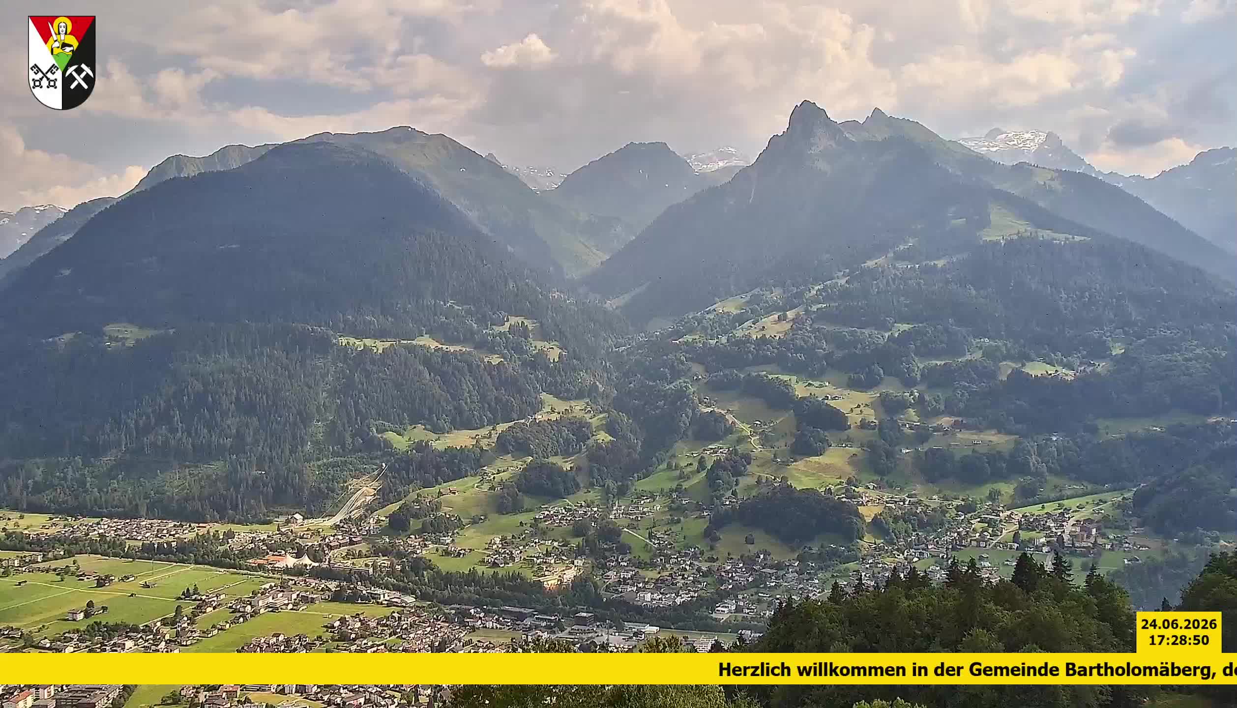 Bartholomäberg | Blick auf Schruns