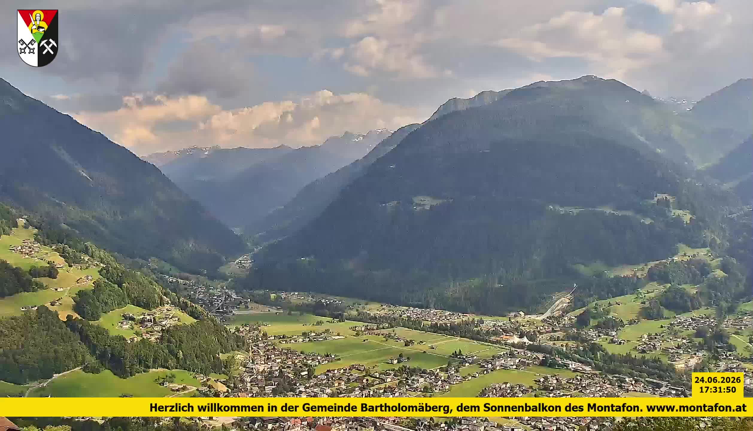 Bartholomäberg | Blick auf Schruns