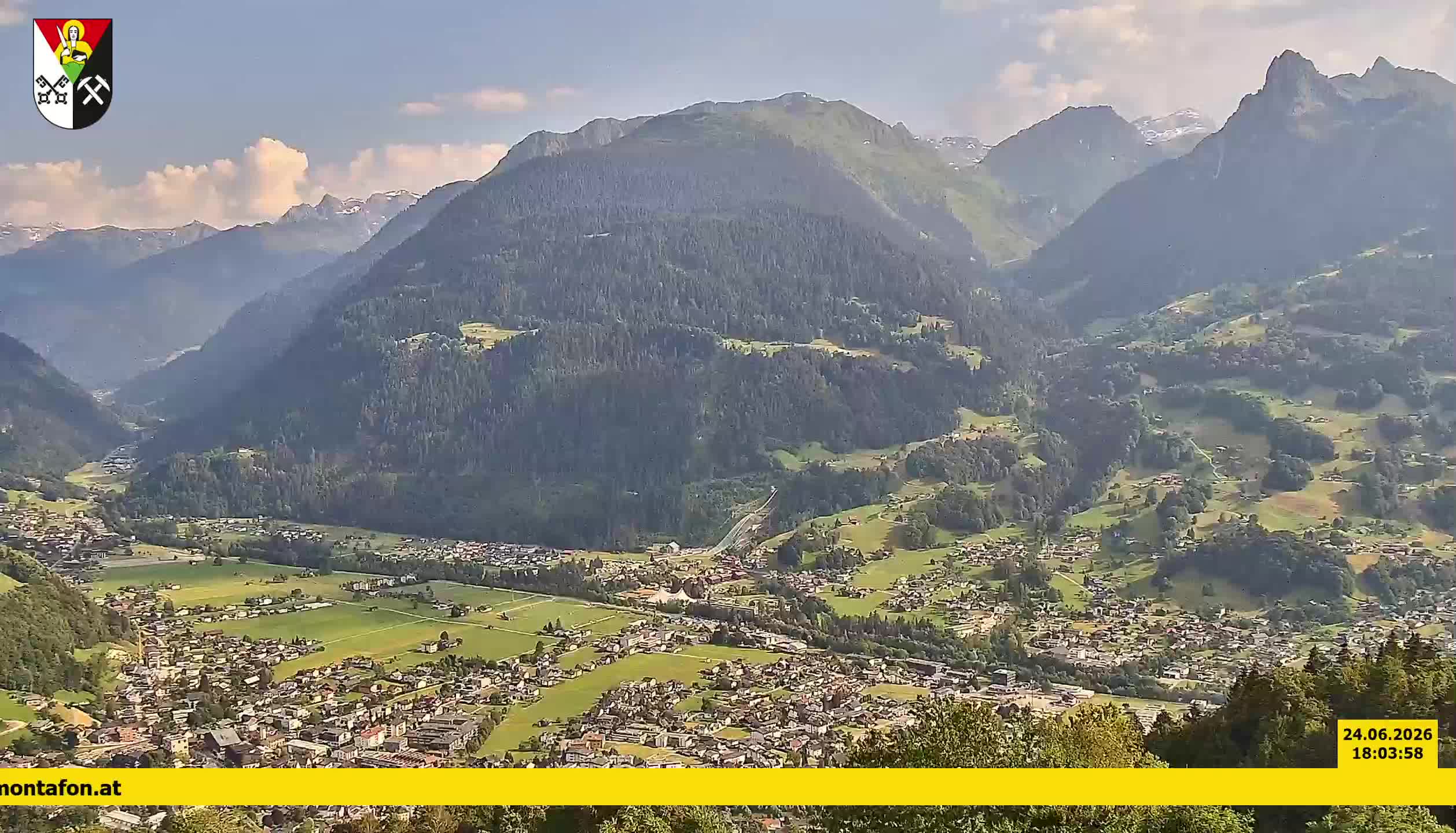 Bartholomäberg | Blick auf Schruns