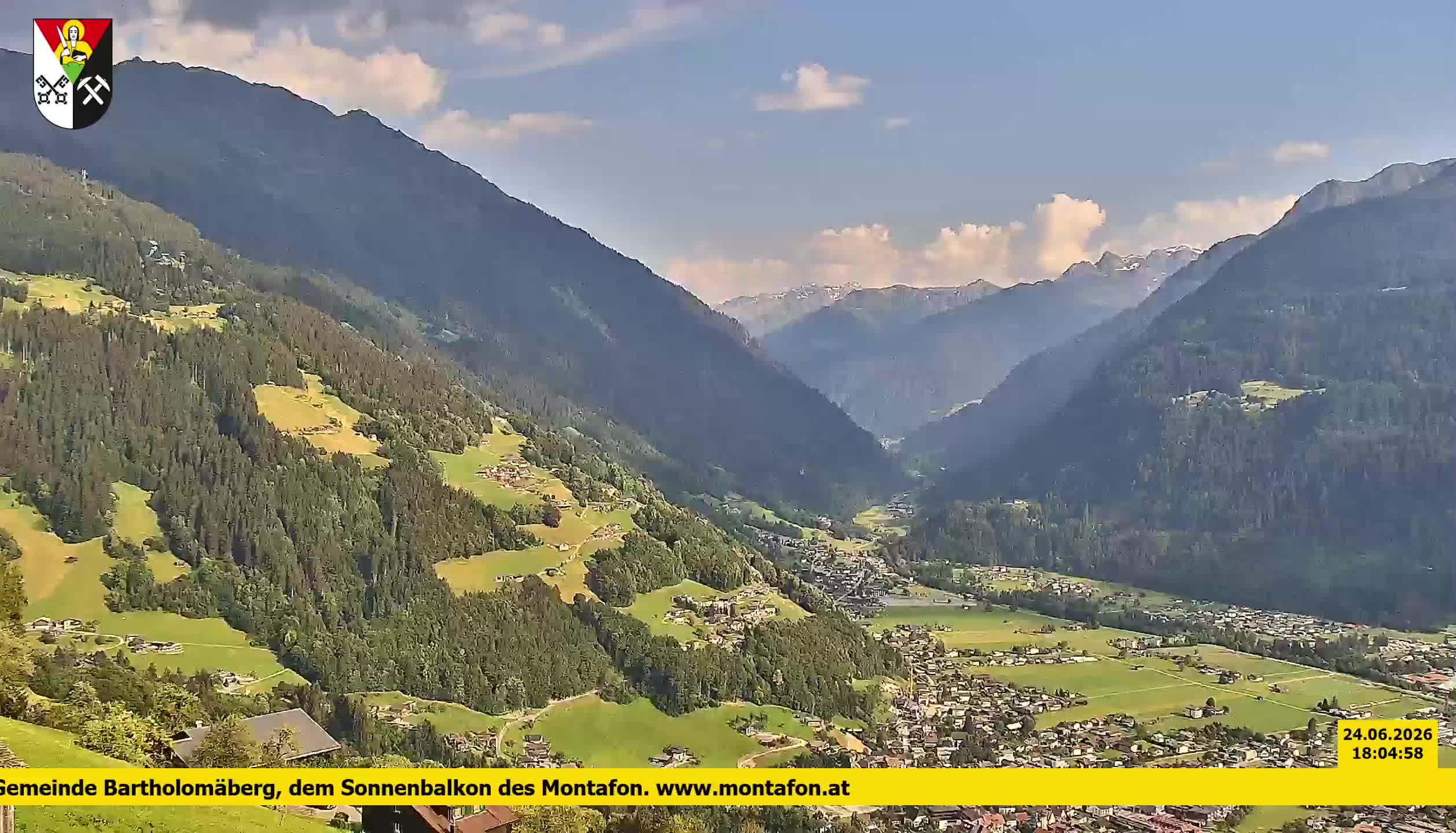 Bartholomäberg | Blick auf Schruns
