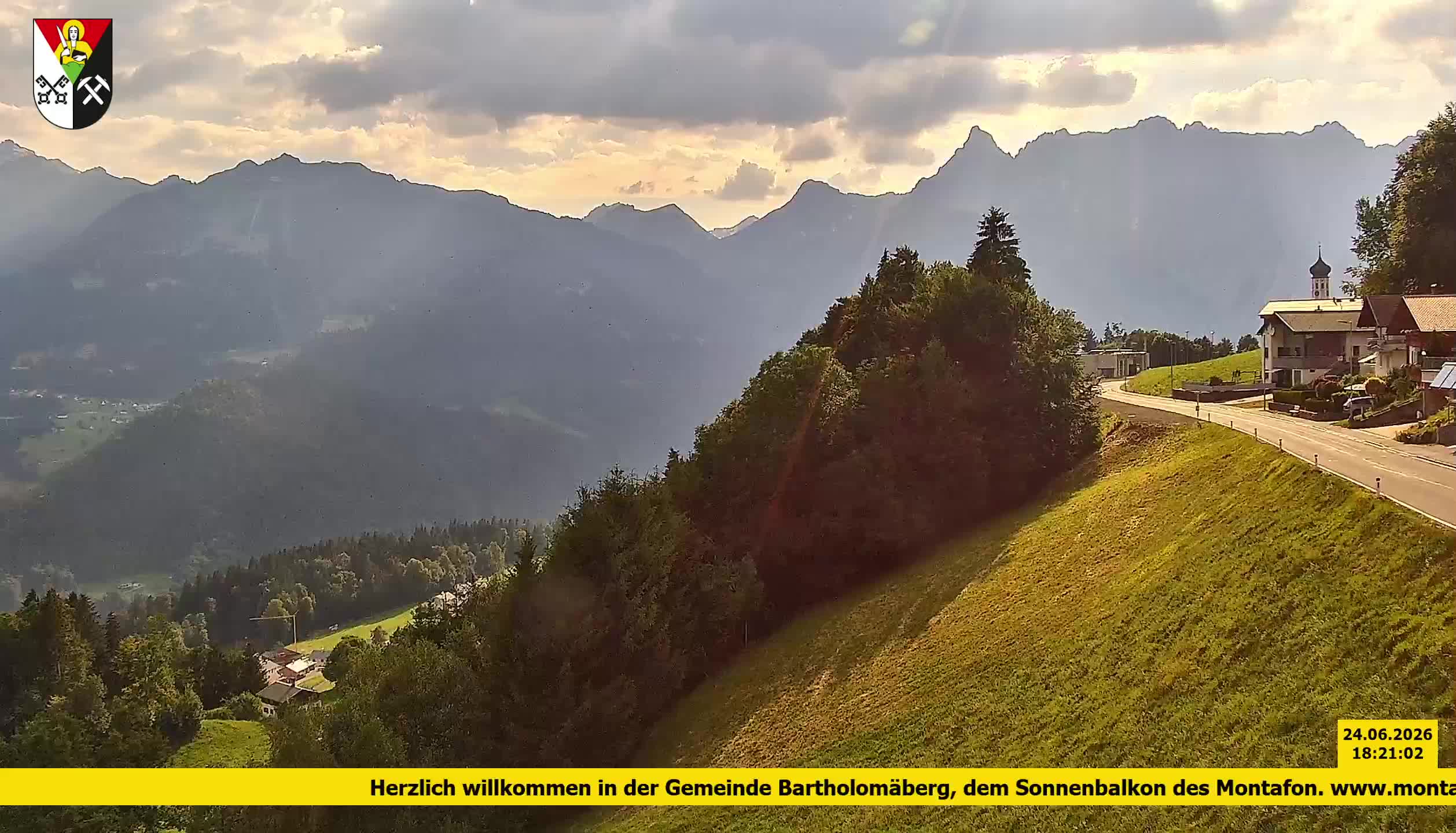 Bartholomäberg | Blick auf Schruns