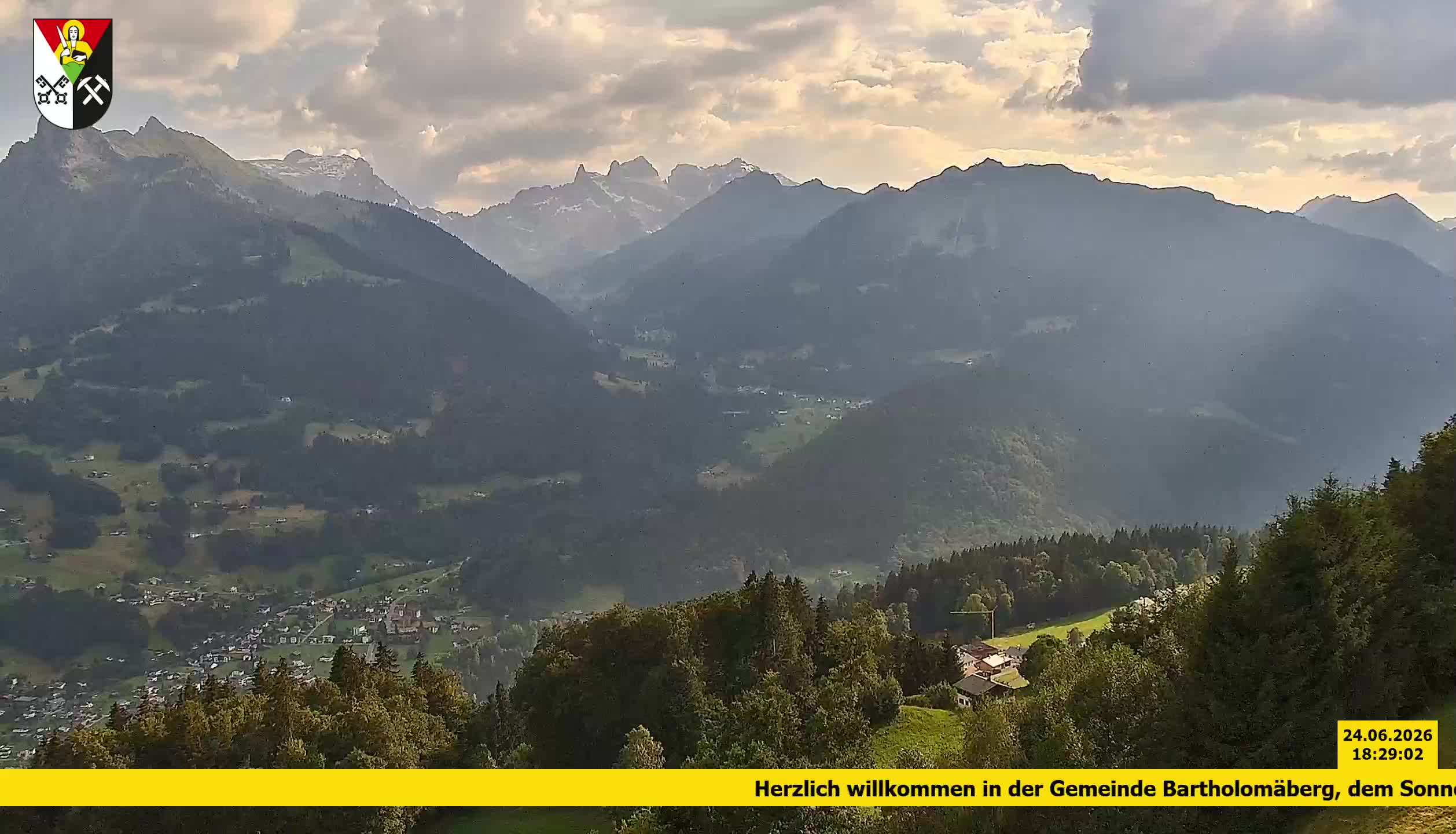 Bartholomäberg | Blick auf Schruns
