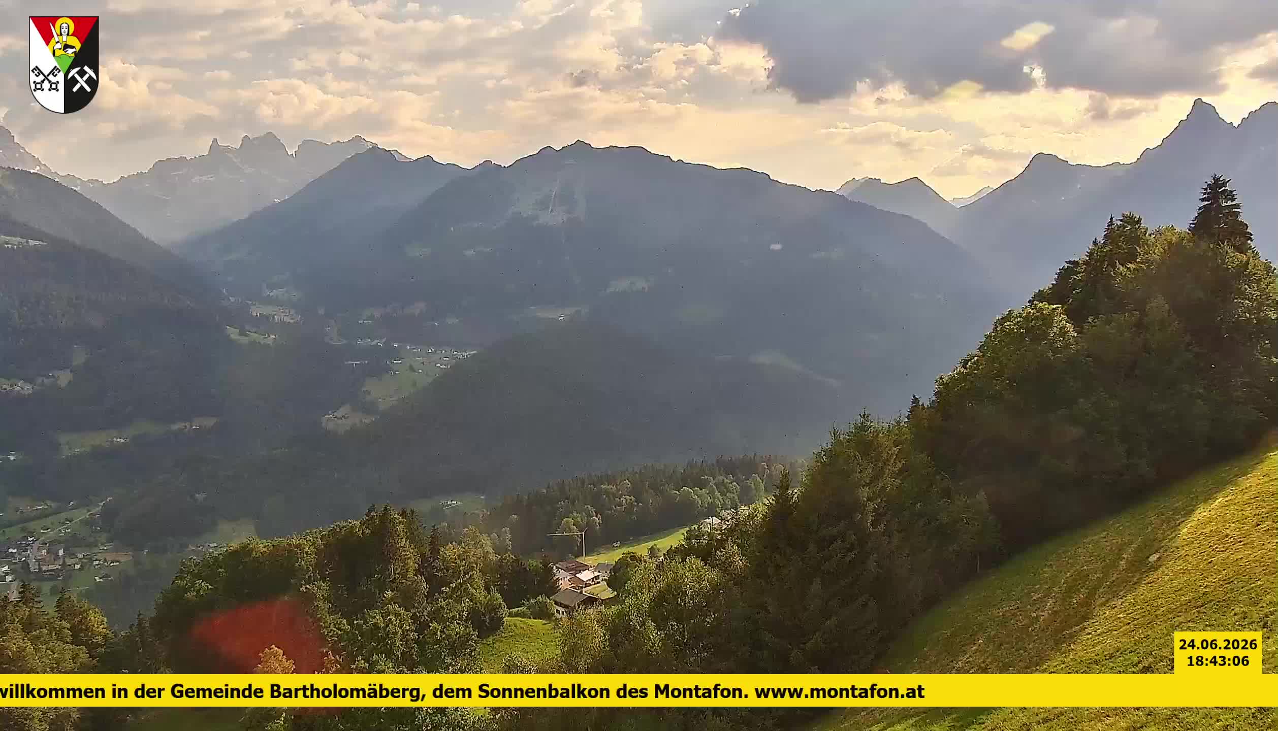 Bartholomäberg | Blick auf Schruns