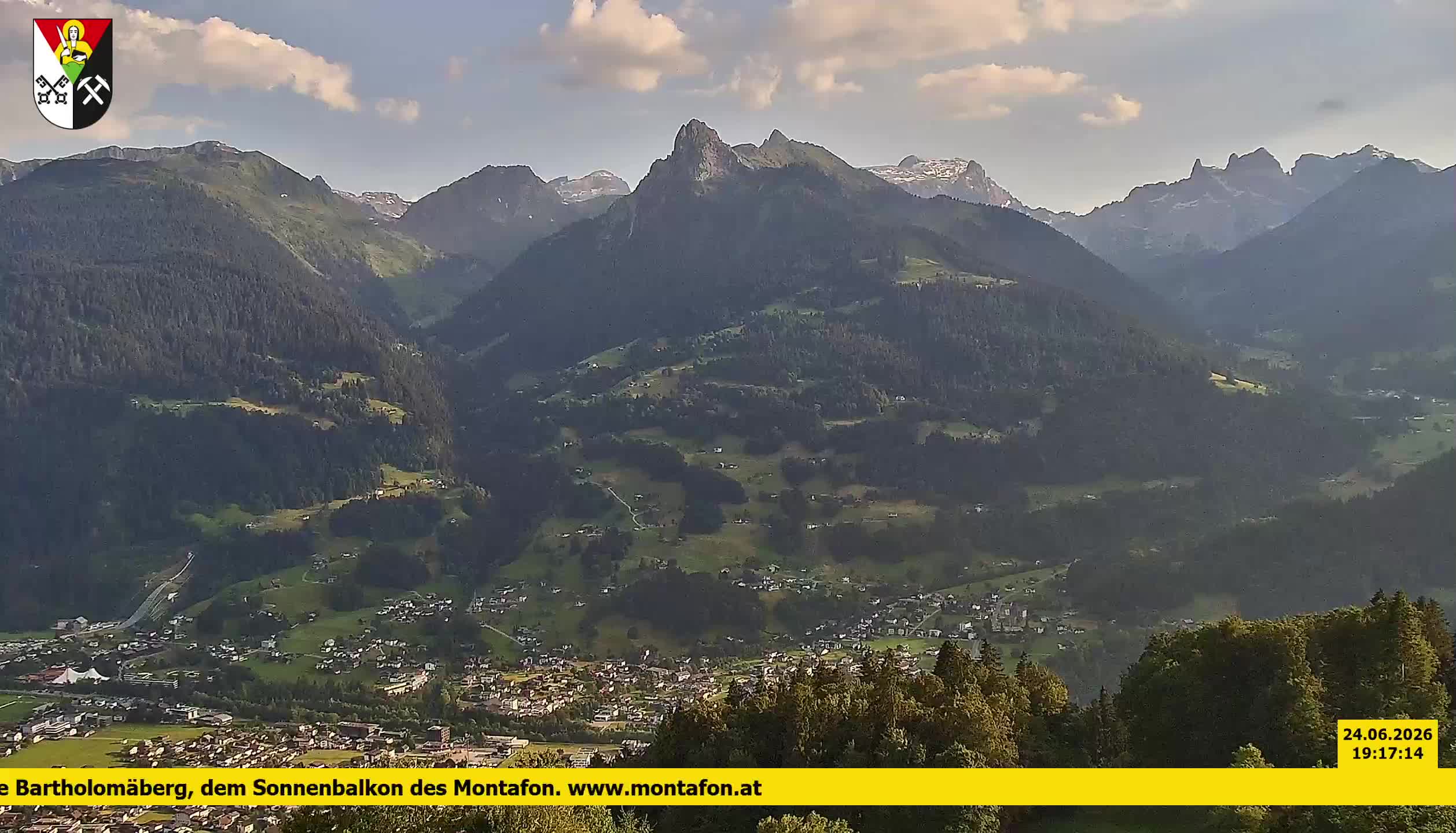 Bartholomäberg | Blick auf Schruns
