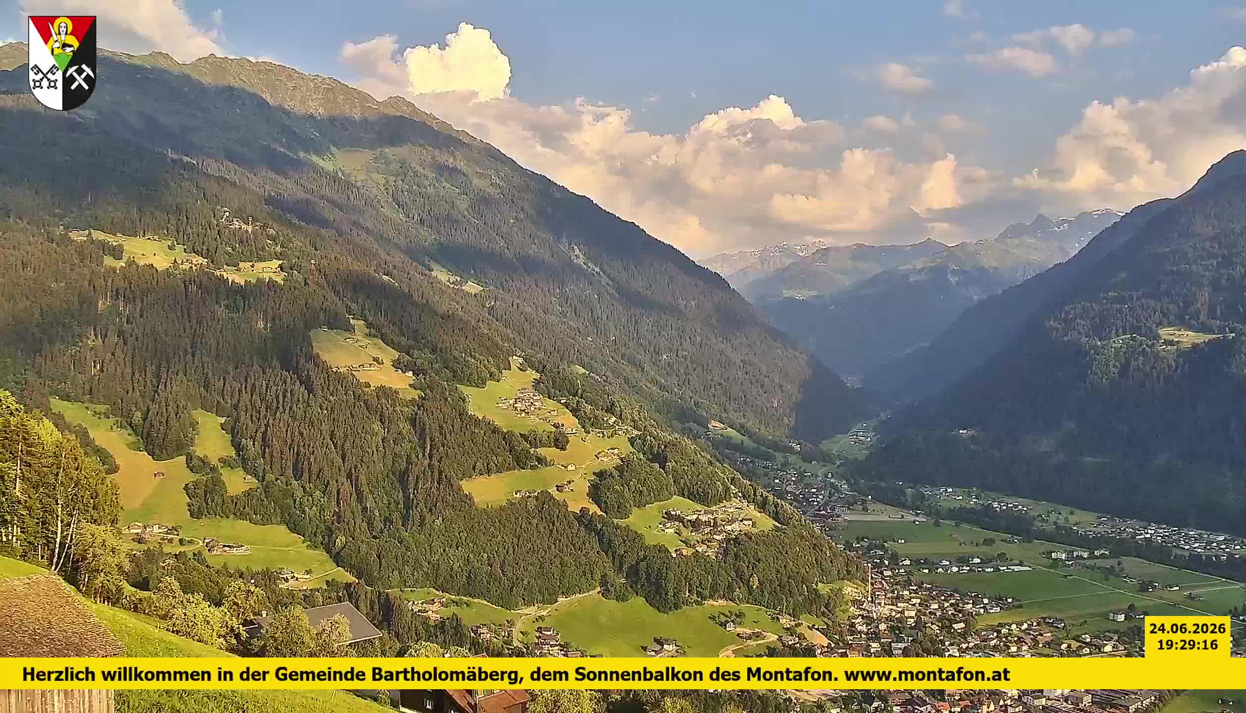 Bartholomäberg | Blick auf Schruns