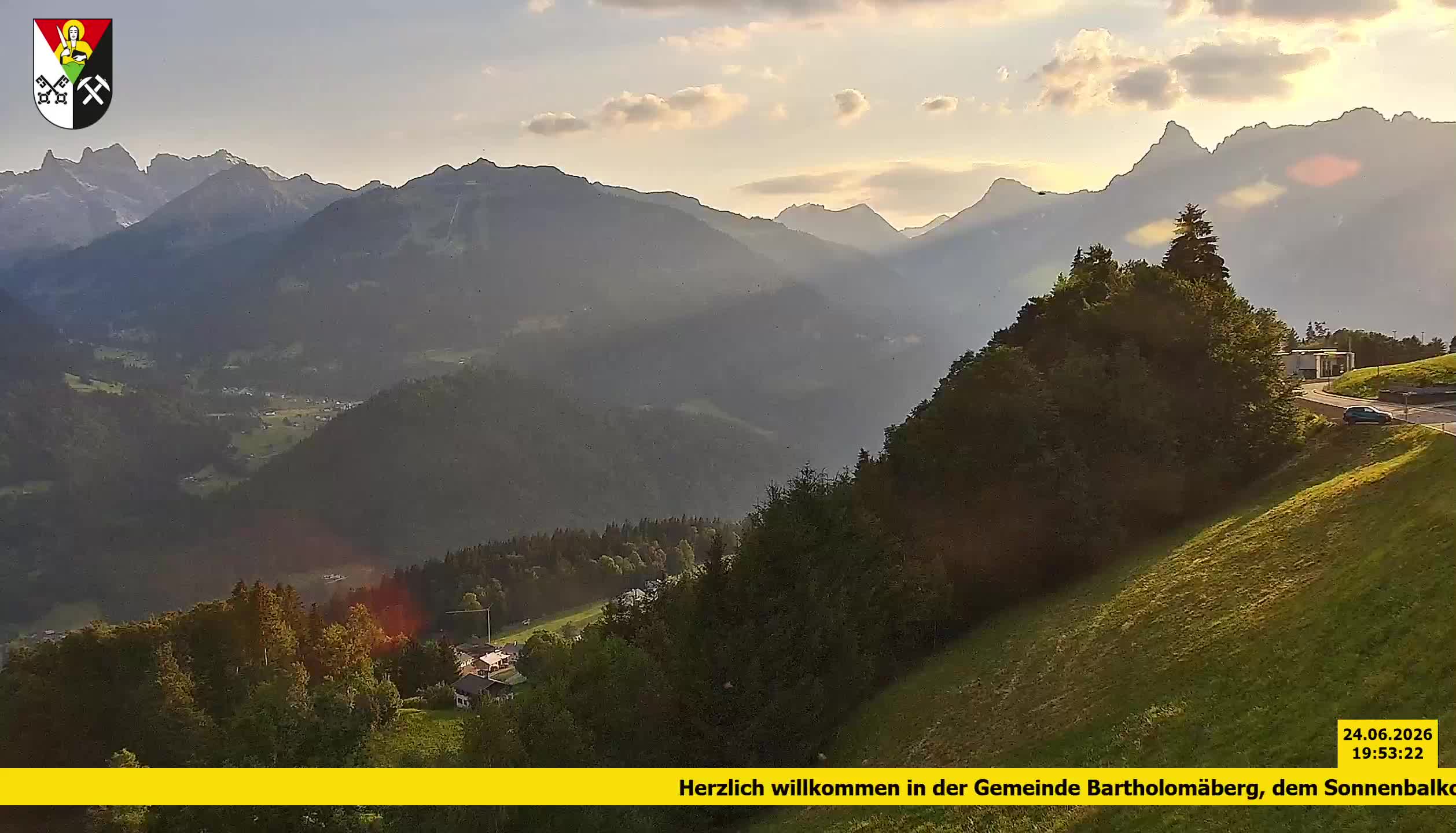 Bartholomäberg | Blick auf Schruns
