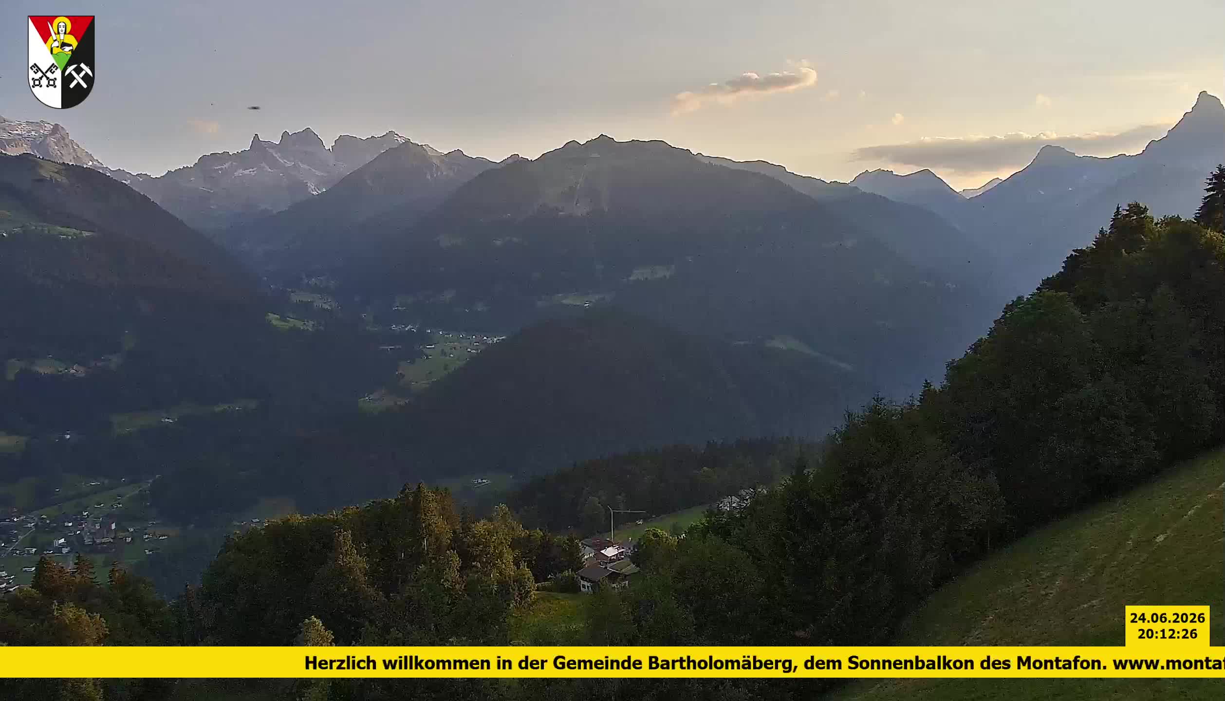 Bartholomäberg | Blick auf Schruns