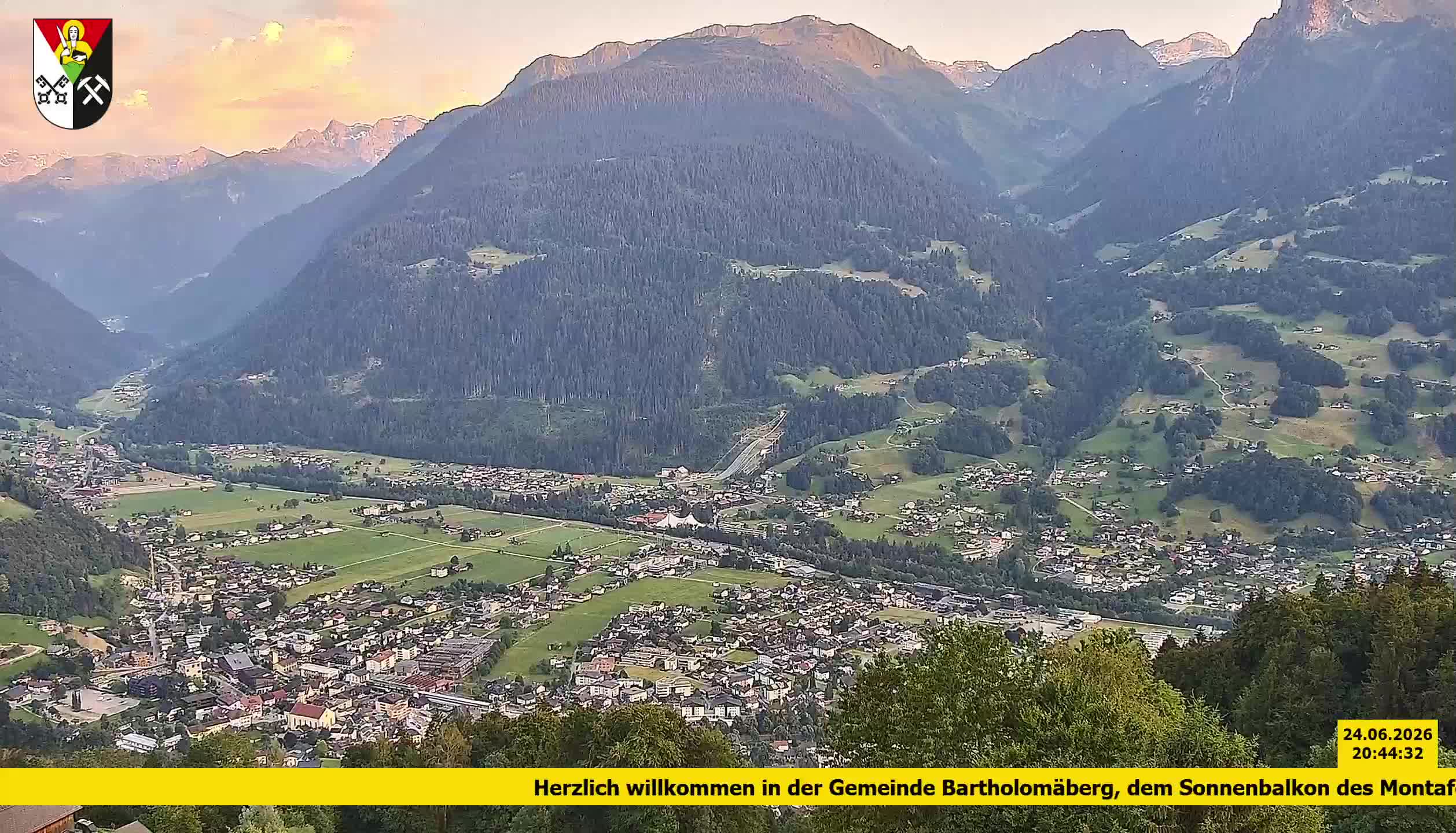 Bartholomäberg | Blick auf Schruns