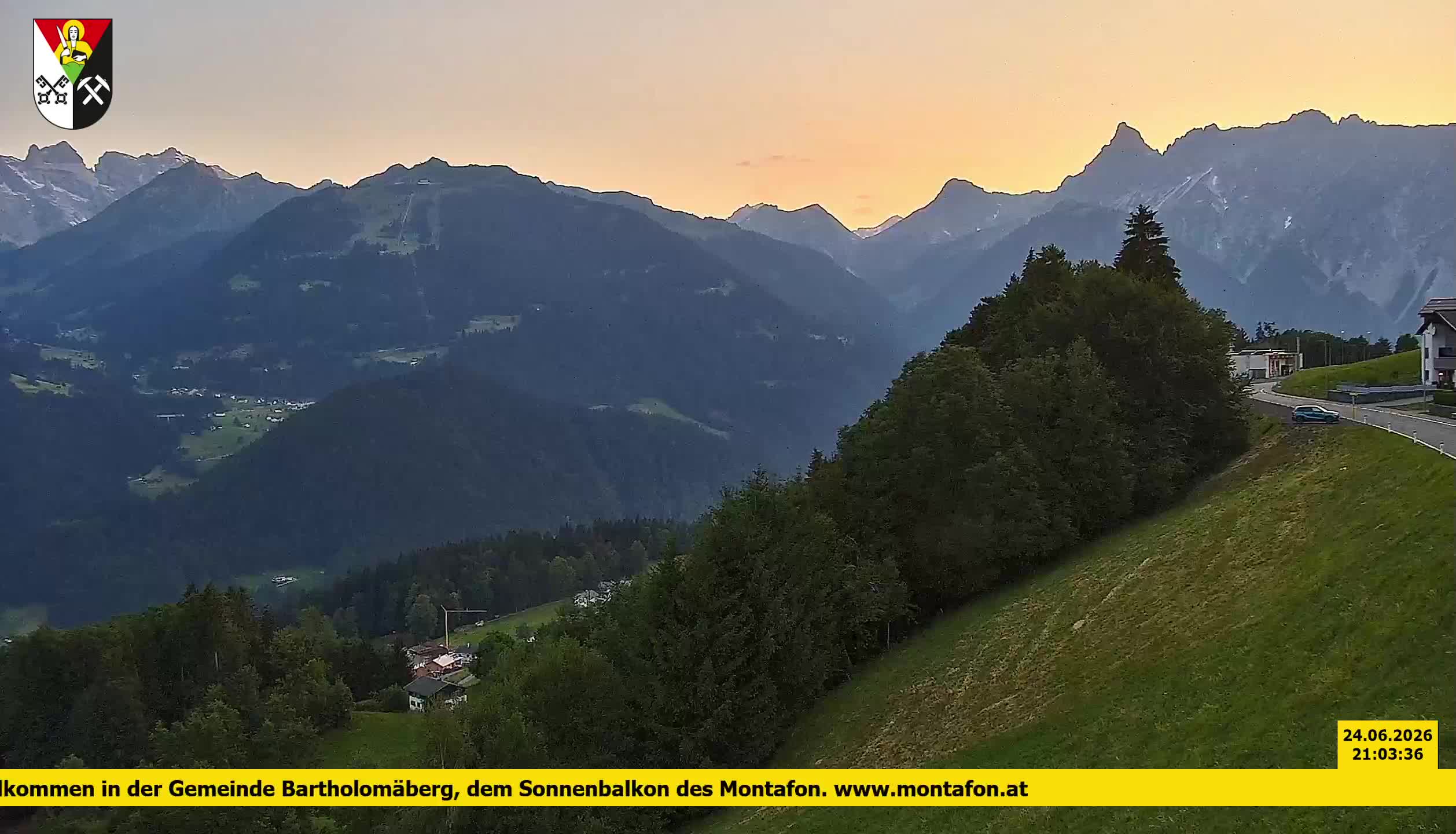 Bartholomäberg | Blick auf Schruns