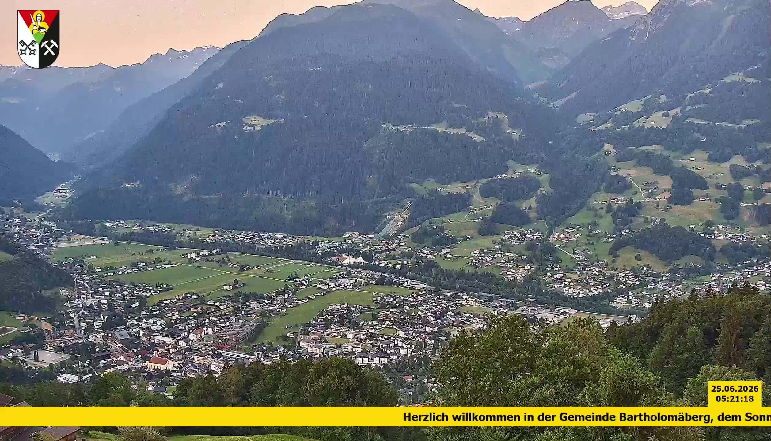 Bartholomäberg | Blick auf Schruns