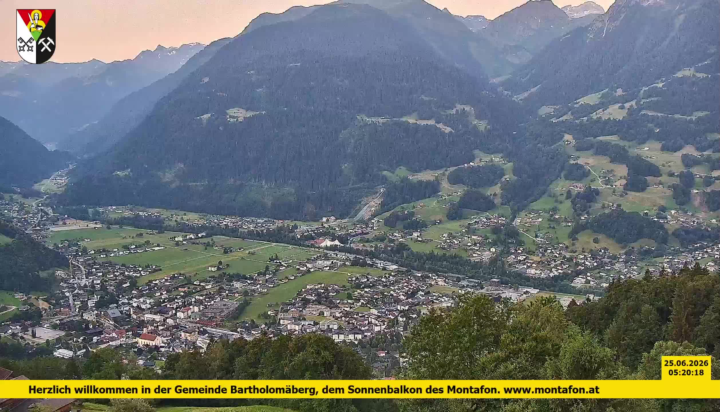 Bartholomäberg | Blick auf Schruns