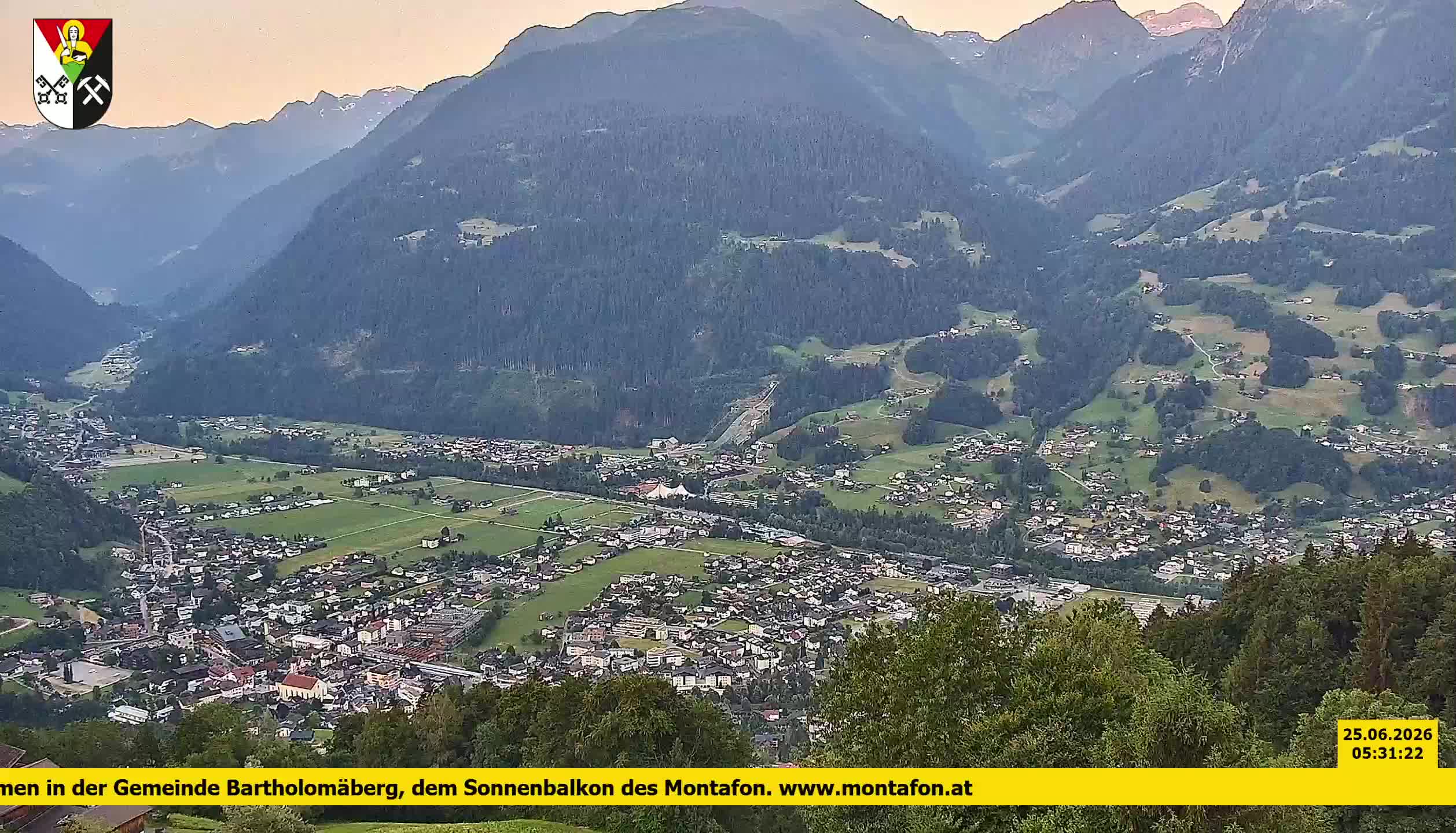 Bartholomäberg | Blick auf Schruns