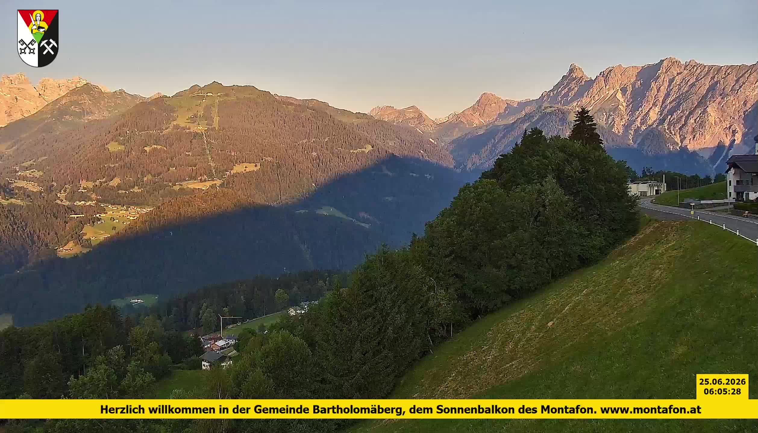 Bartholomäberg | Blick auf Schruns