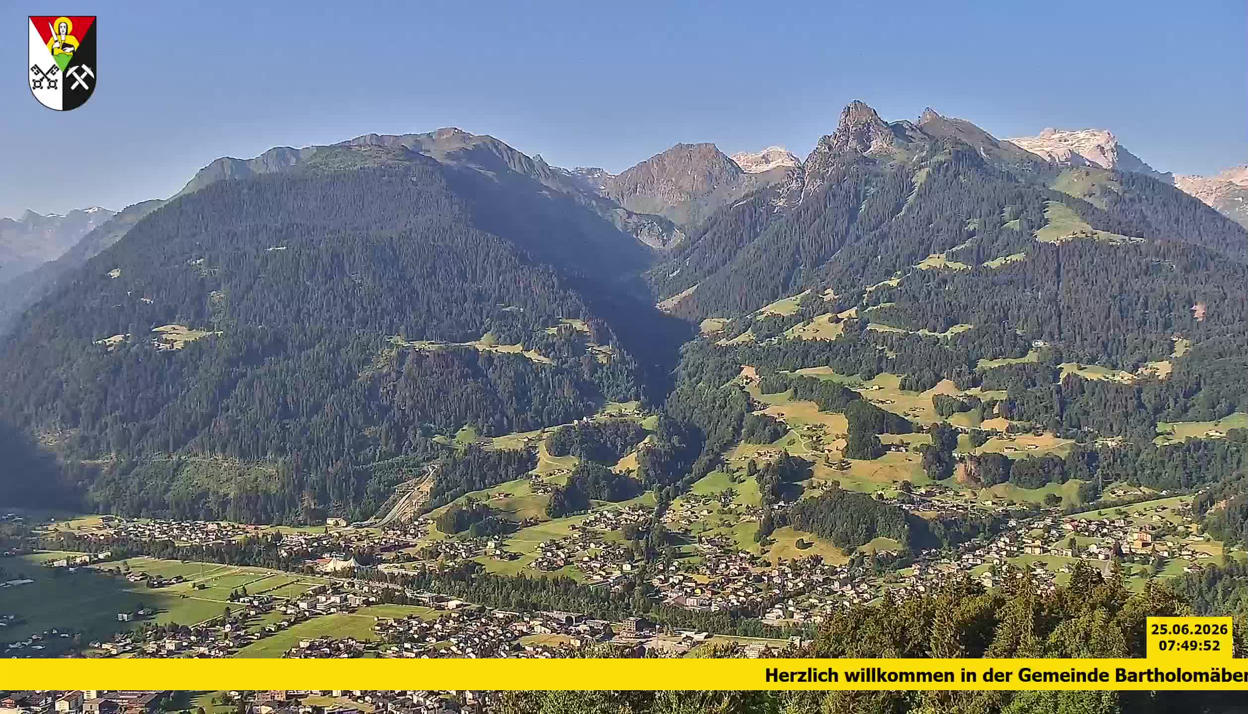 Bartholomäberg | Blick auf Schruns