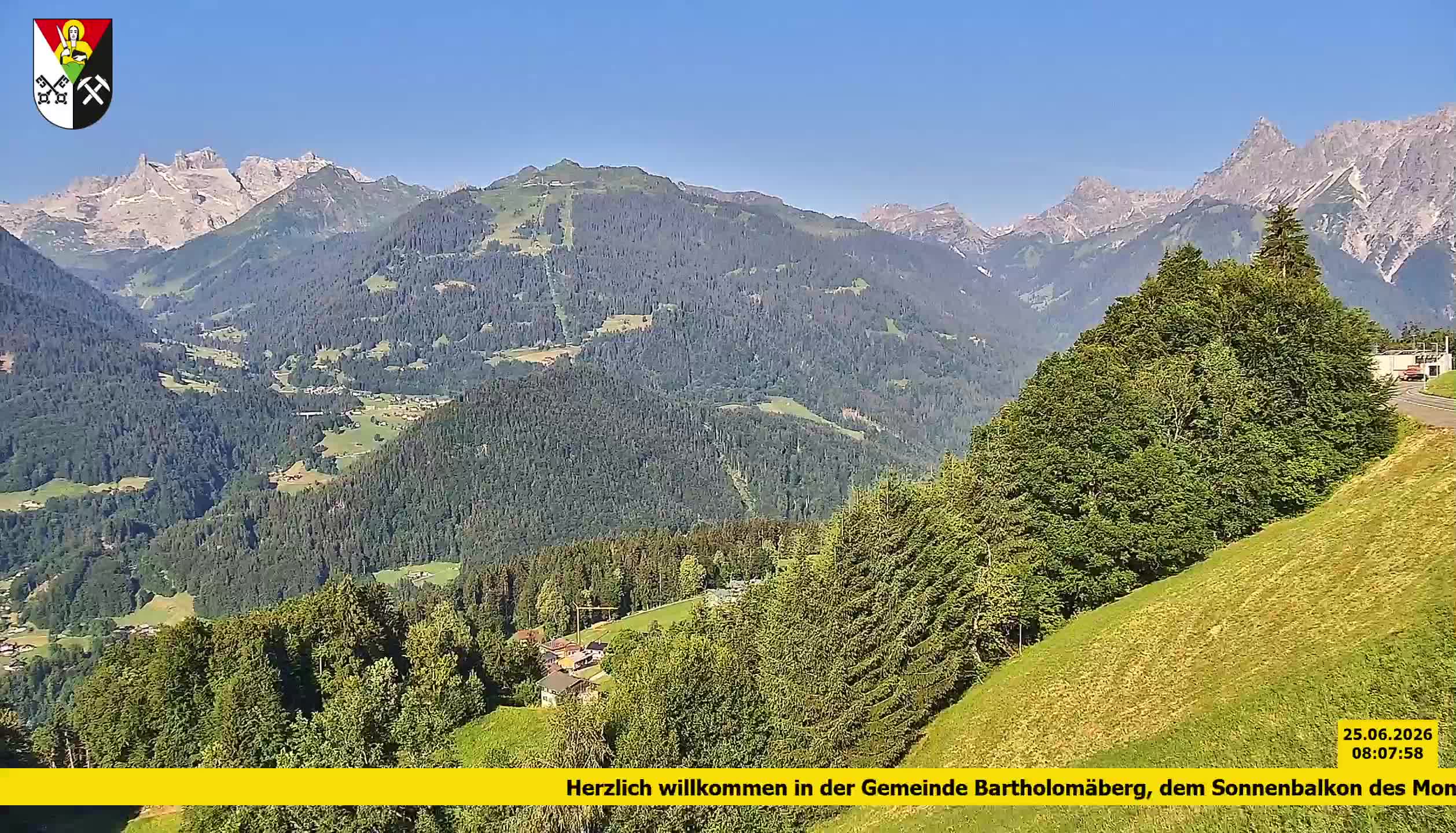 Bartholomäberg | Blick auf Schruns