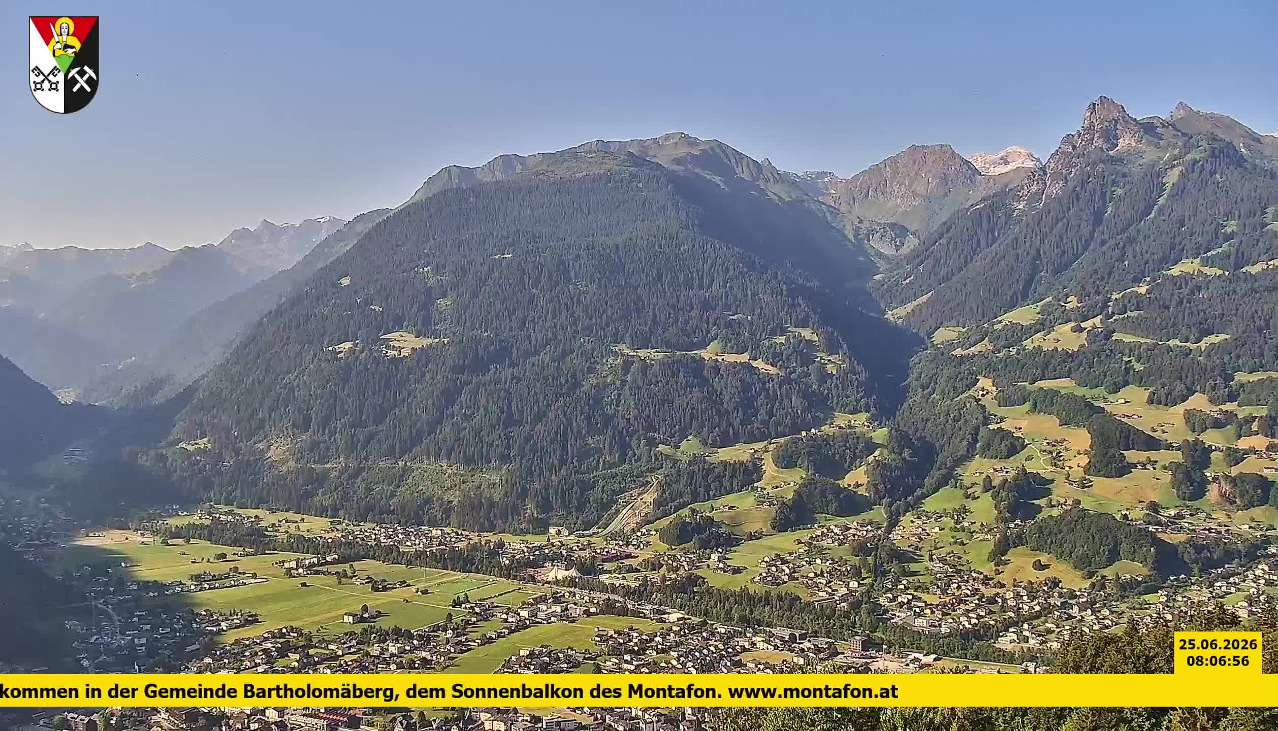 Bartholomäberg | Blick auf Schruns