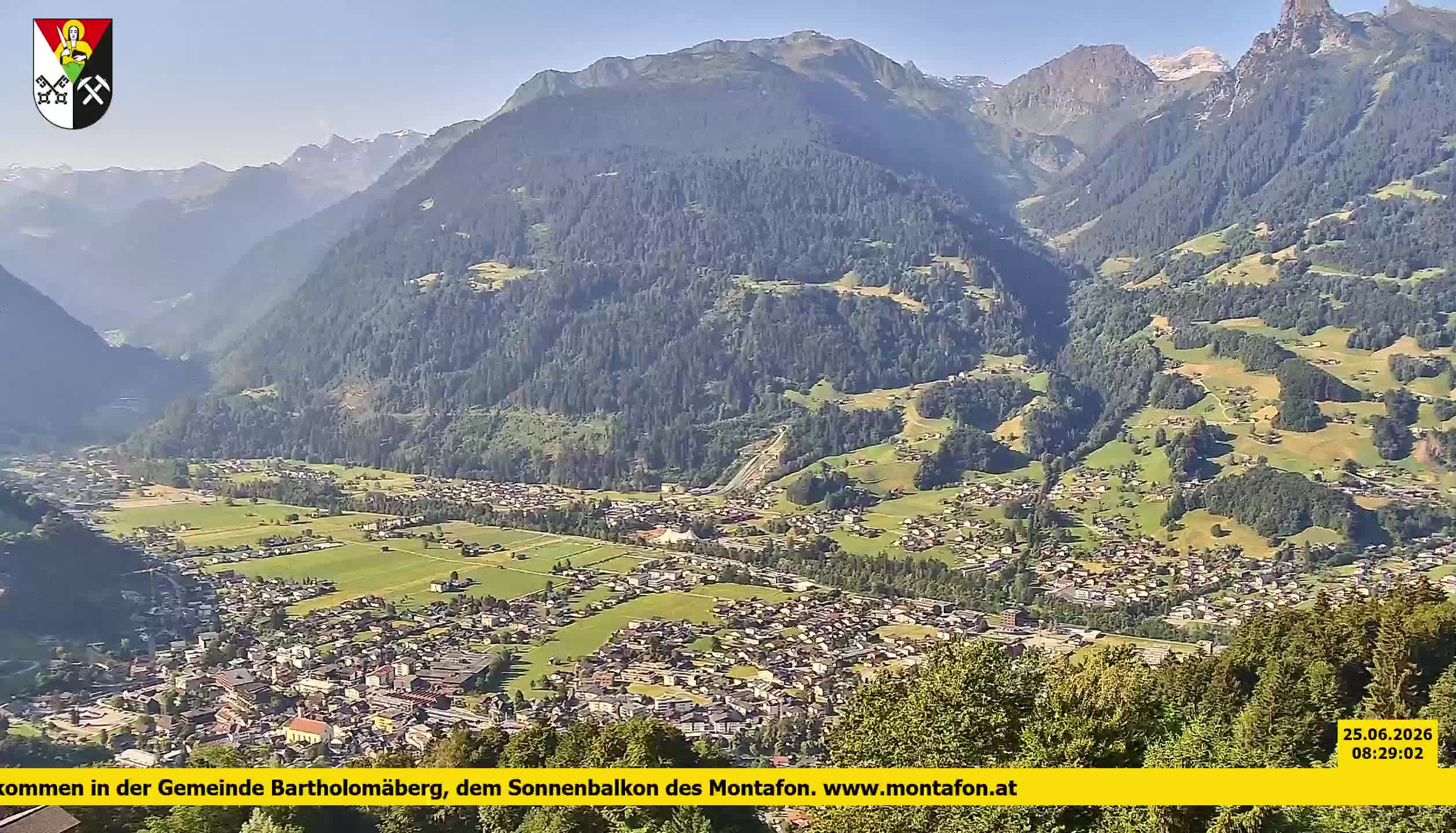 Bartholomäberg | Blick auf Schruns