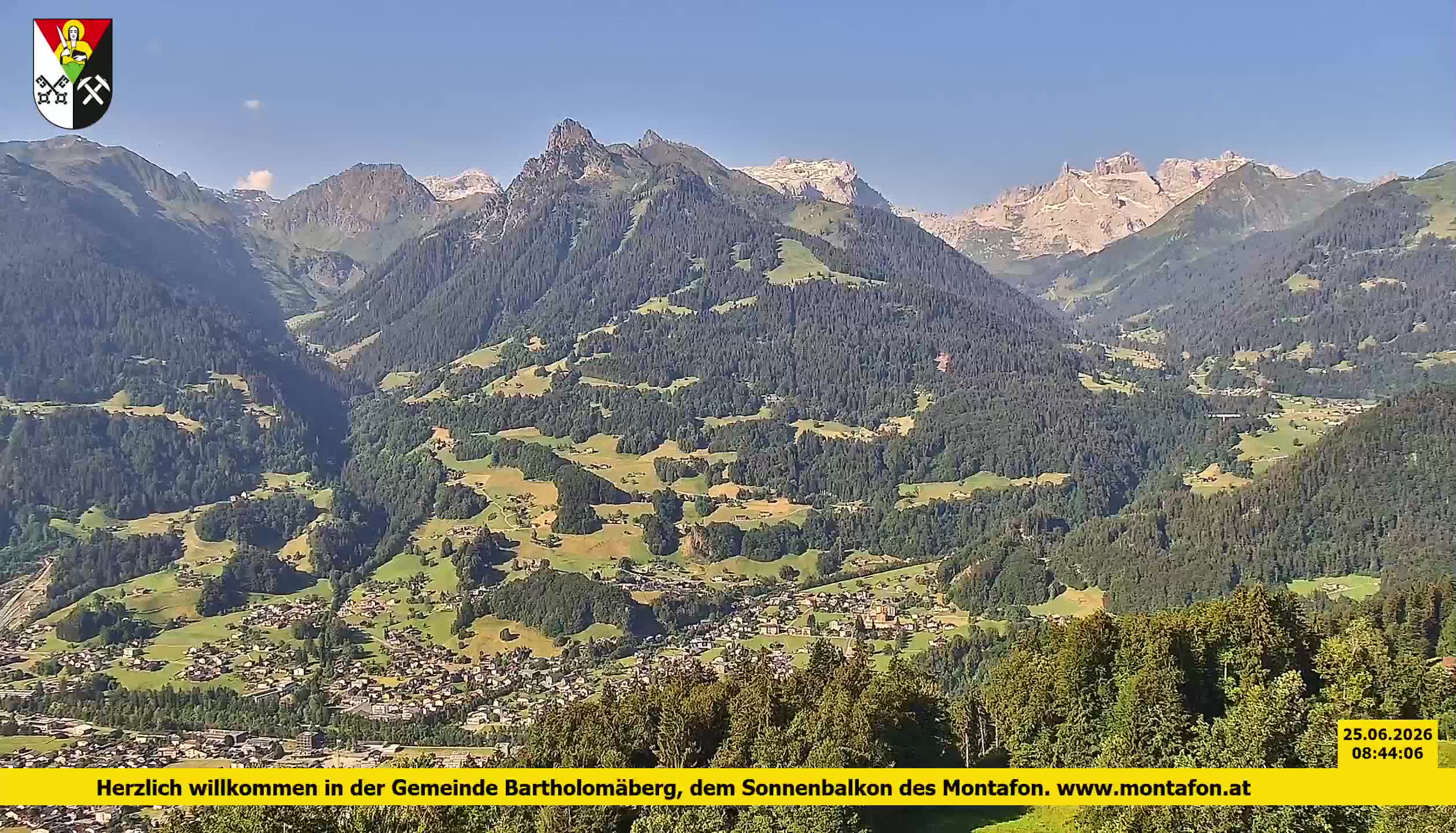 Bartholomäberg | Blick auf Schruns